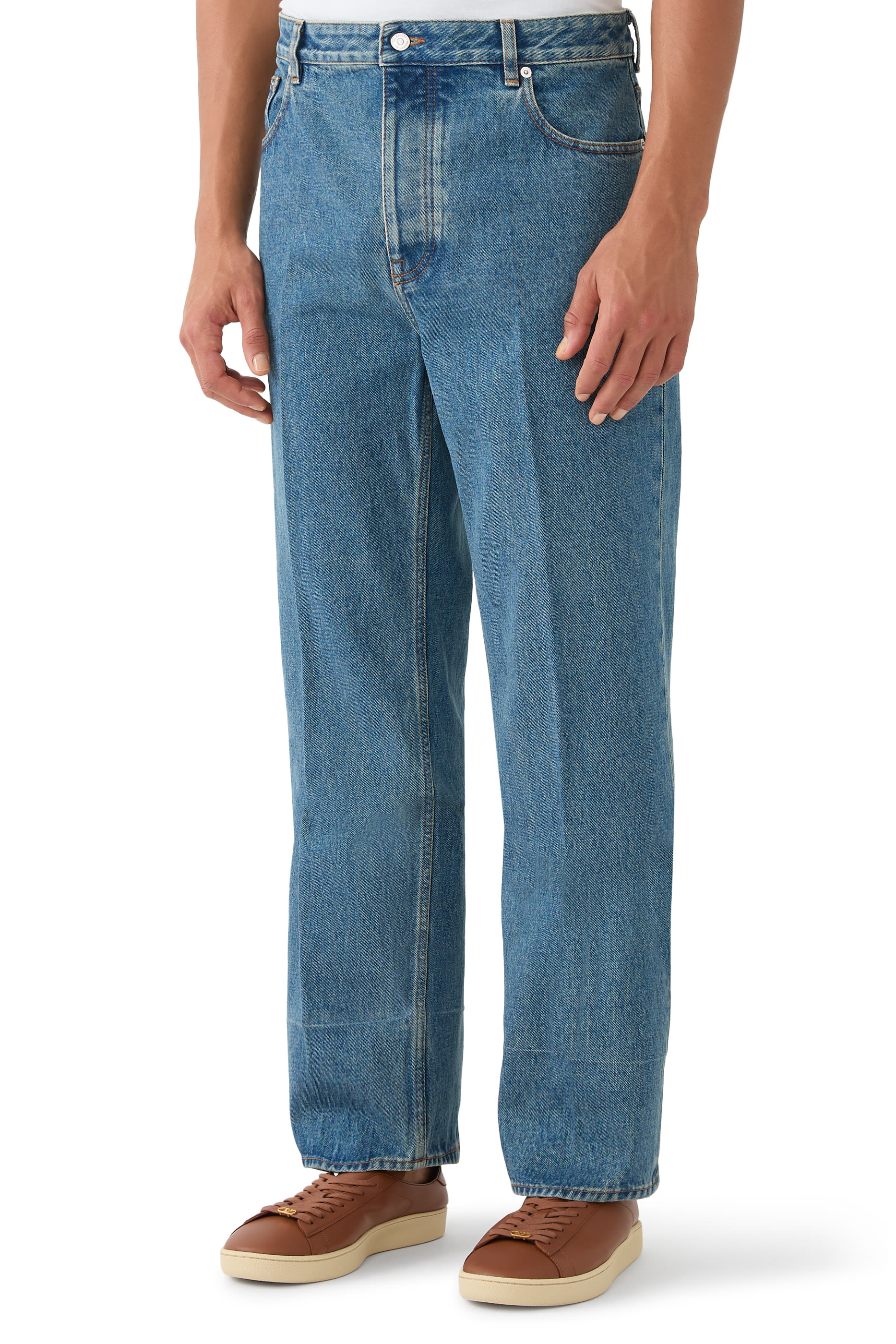 Five-Pocket Denim Pants