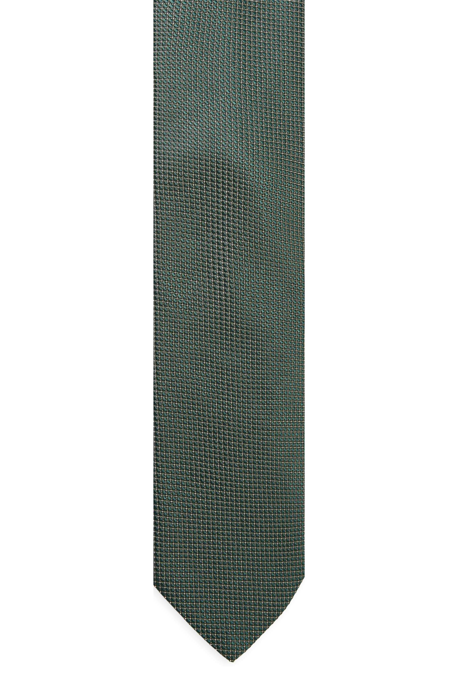 Pin-Dot Woven Silk Tie