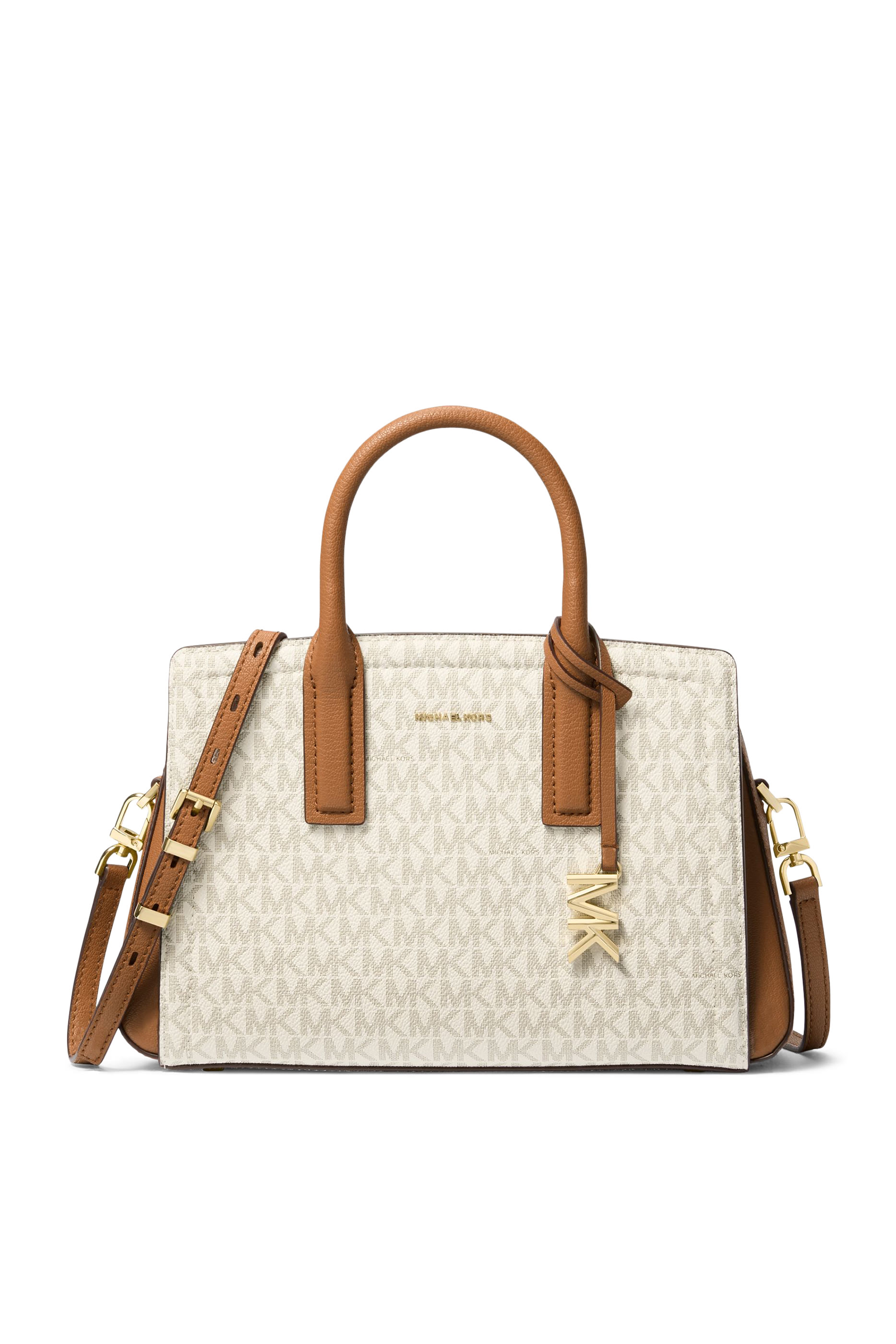 Laila Small Signature Logo Satchel