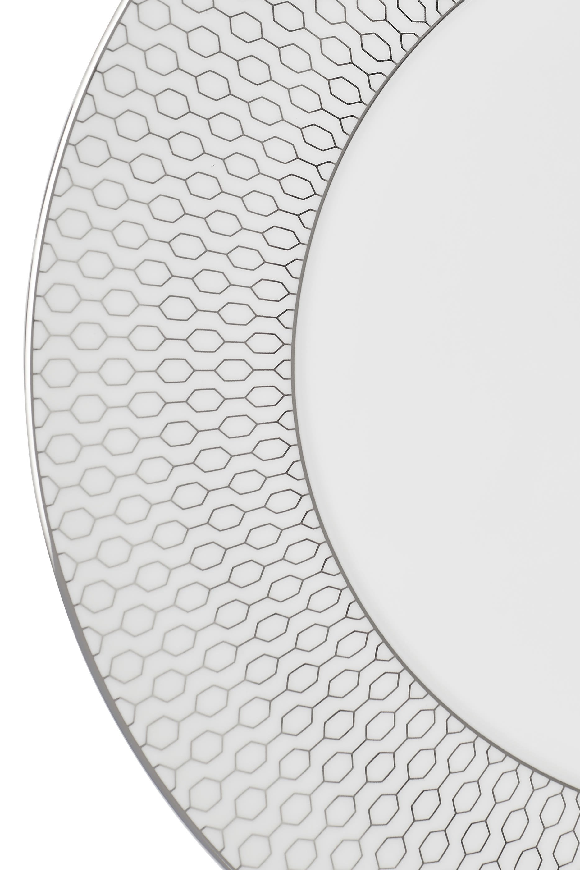 Gio Platinum Salad Plate