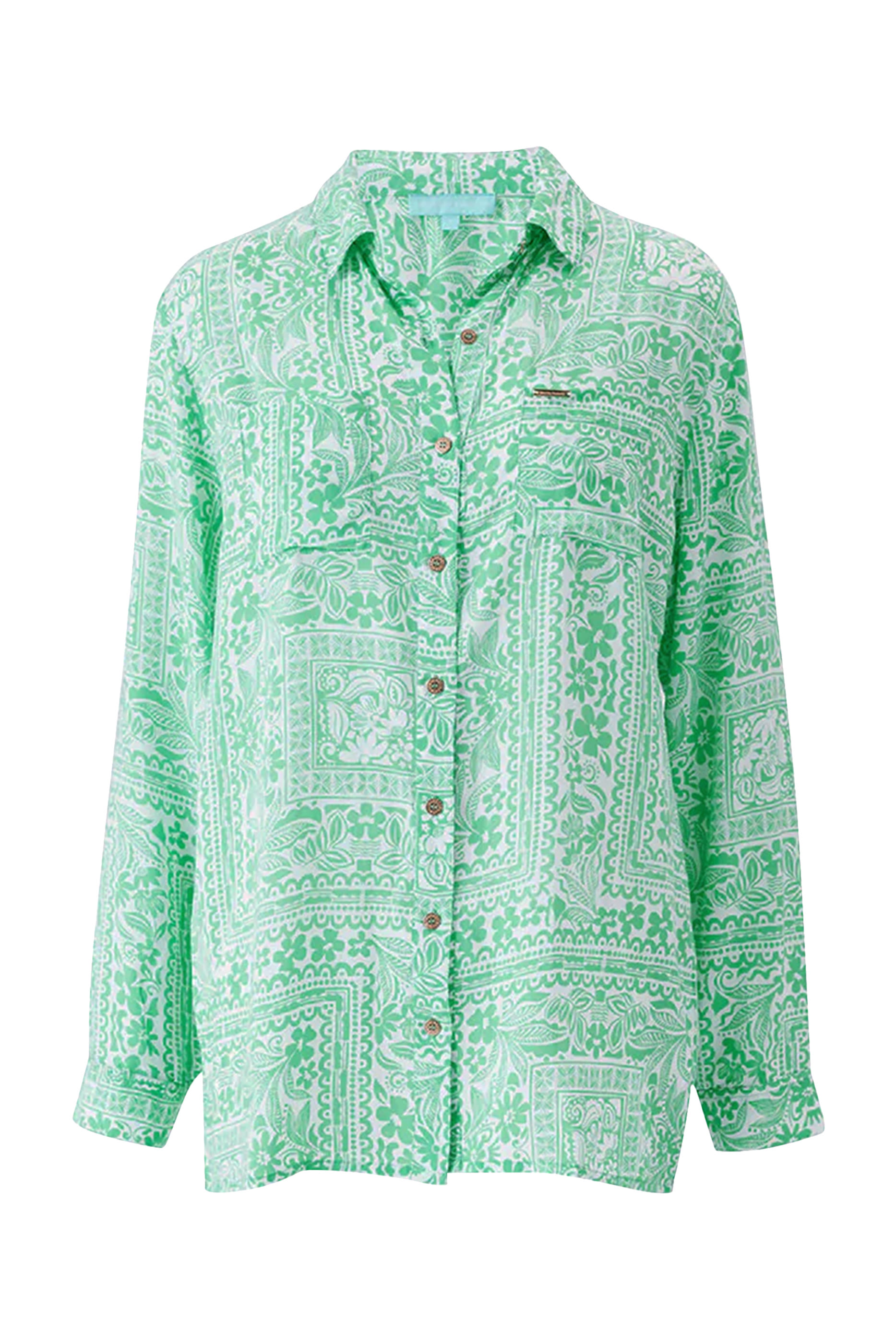 Millie Lime Links Shirt