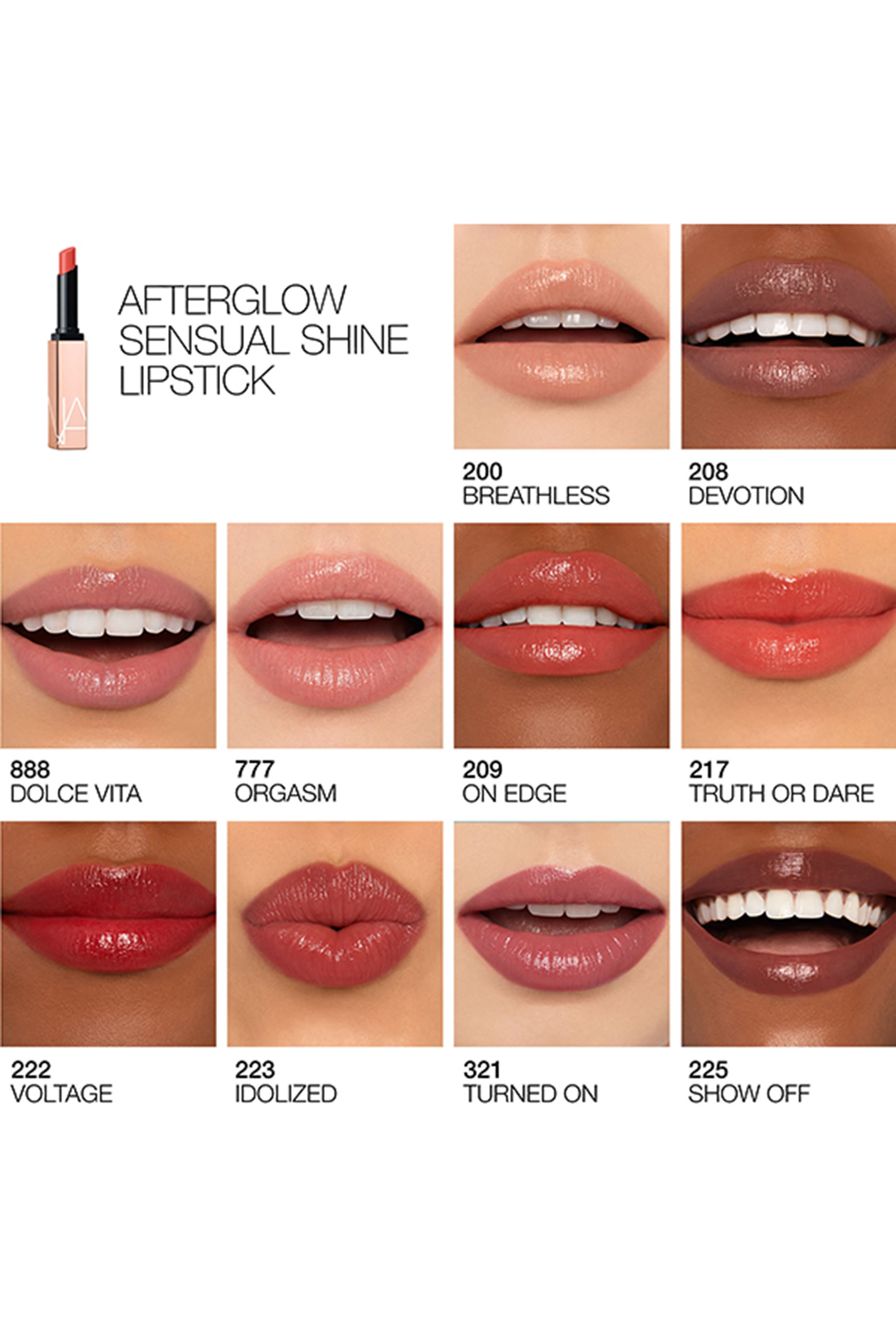Afterglow Sensual Shine Lipstick