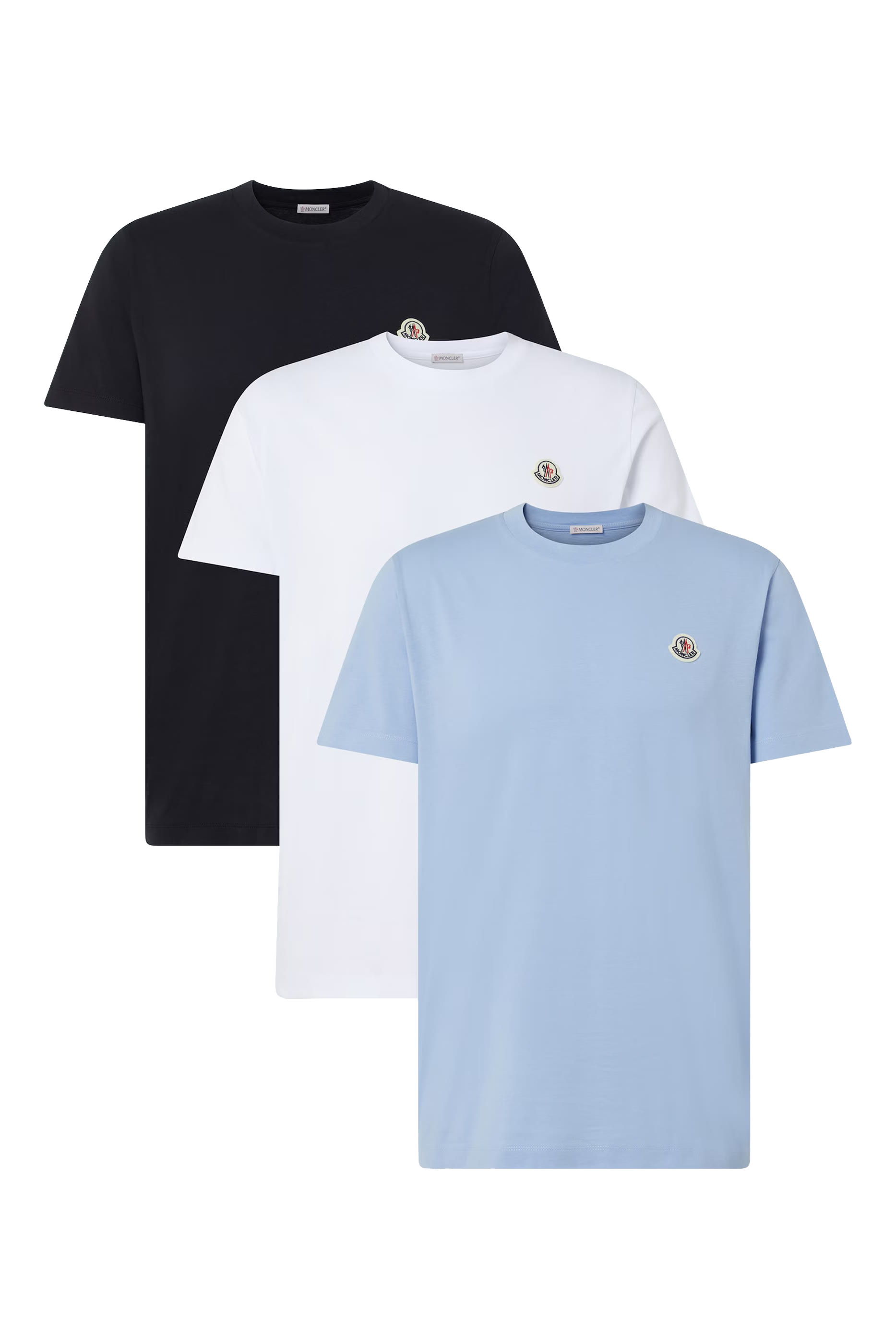  Logo Patch Cotton T-Shirt 