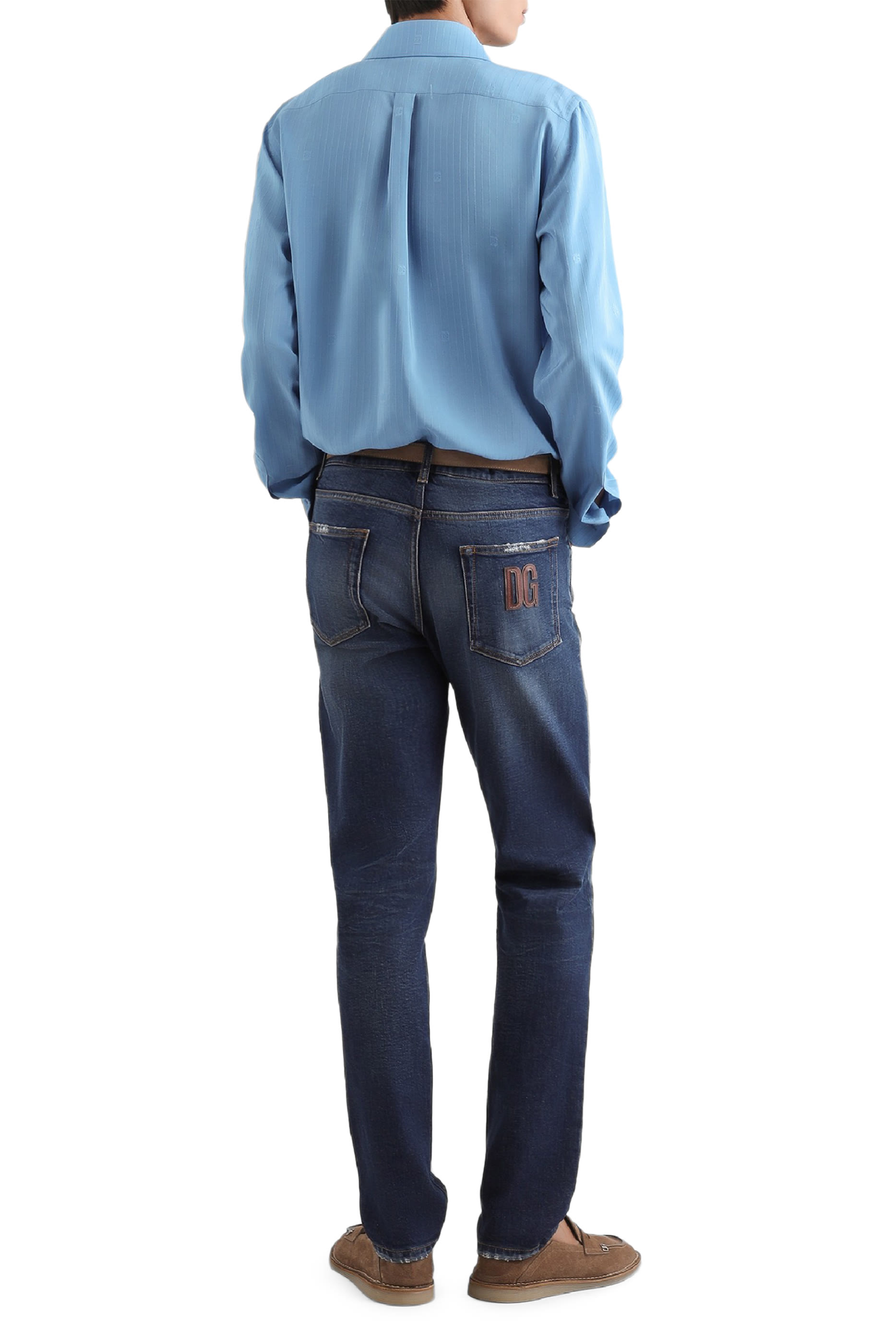 DG Logo Denim Trousers