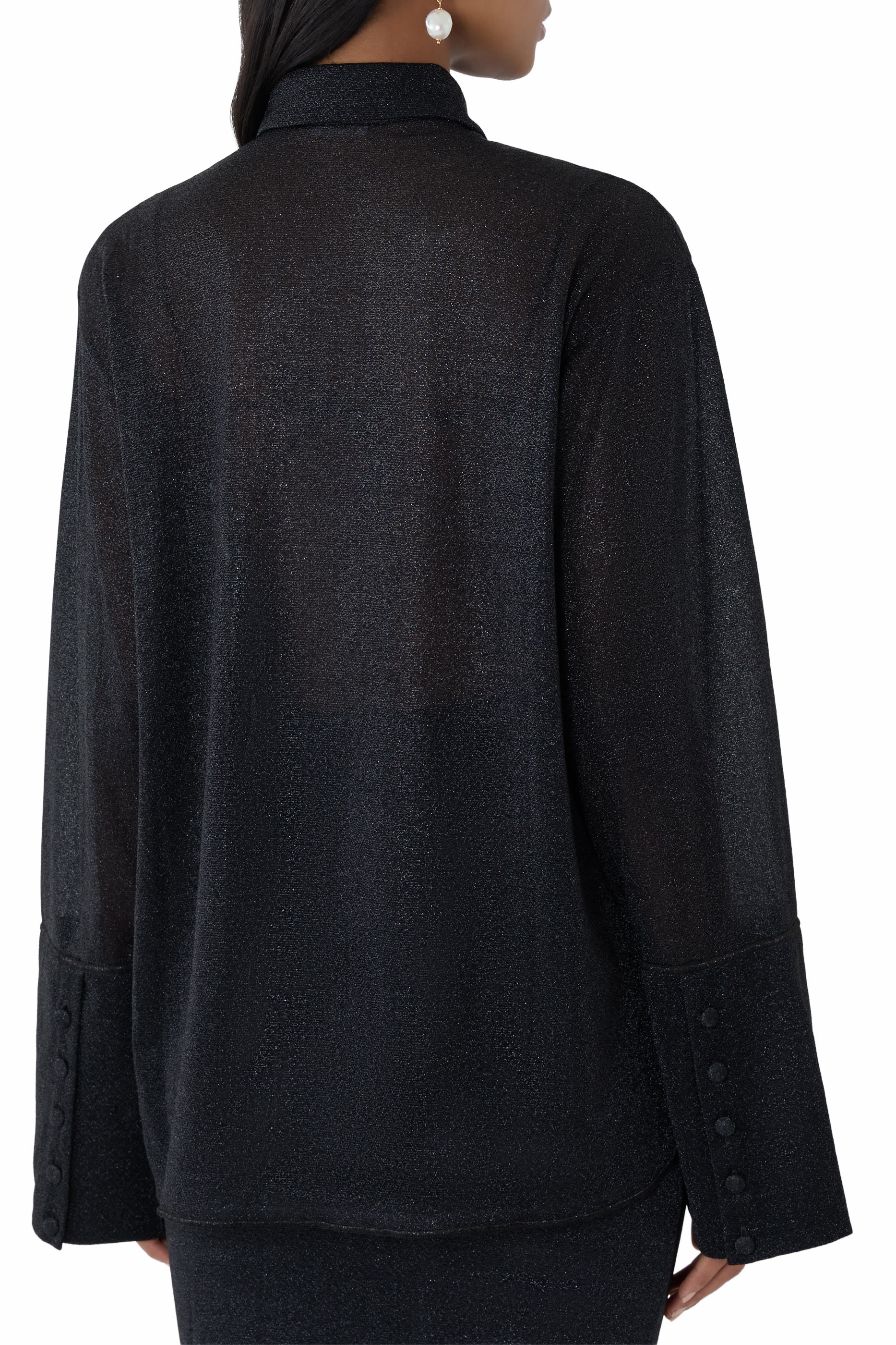 Glazed Lumi&egrave;re Sleeves Shirt