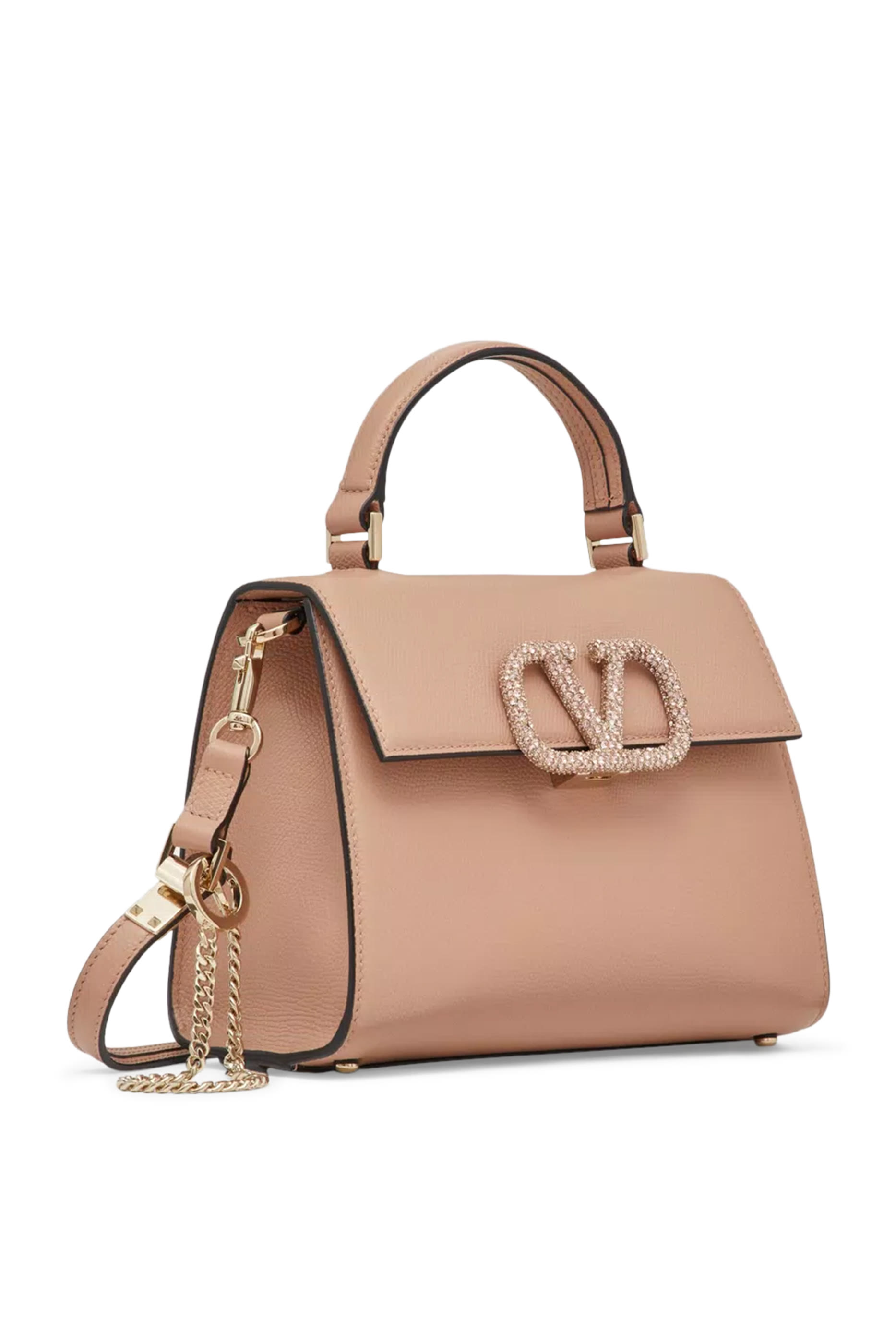 Small VSling Handbag with Jewel Logo 