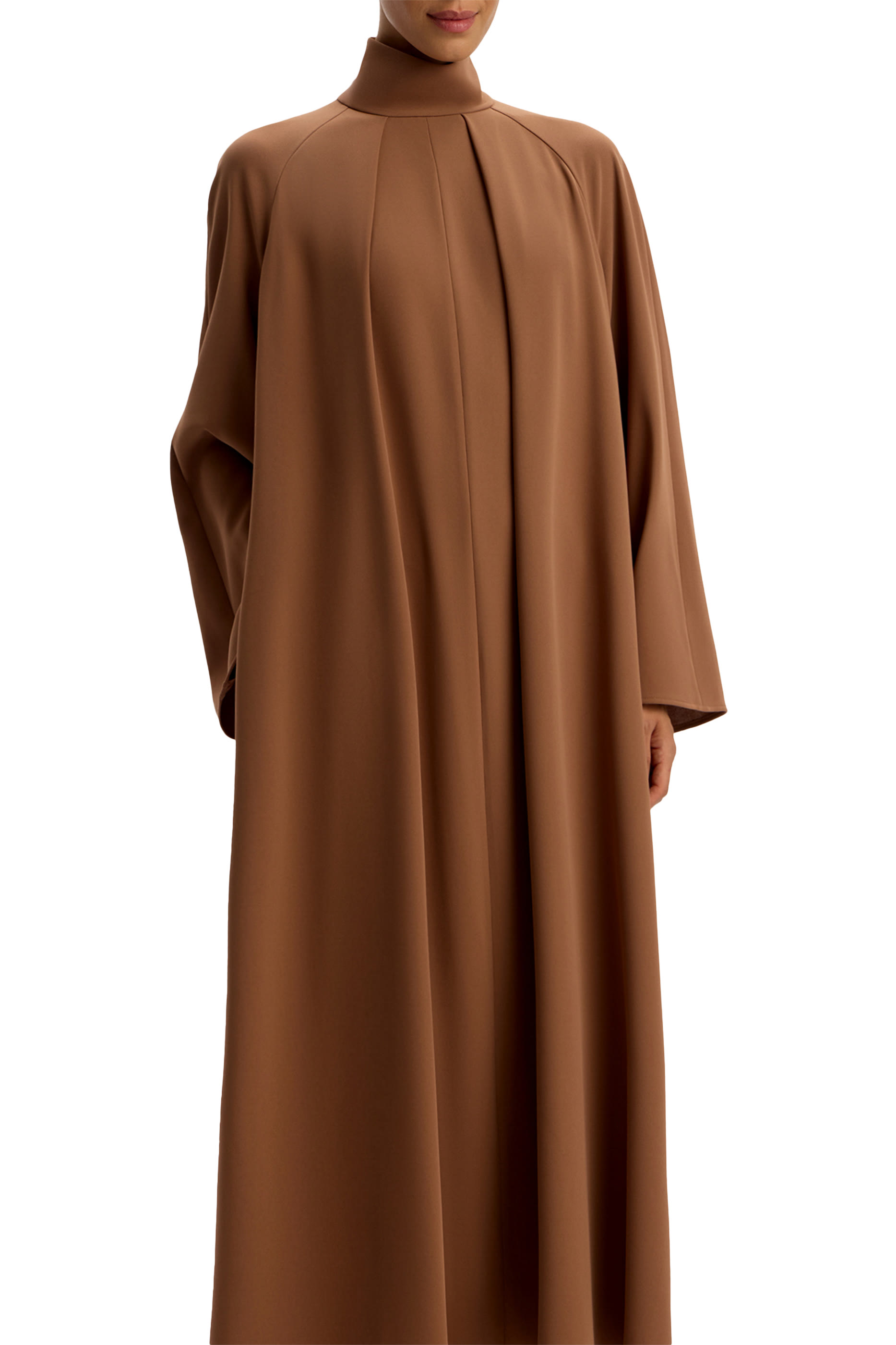 High-Neck Maxi Dress