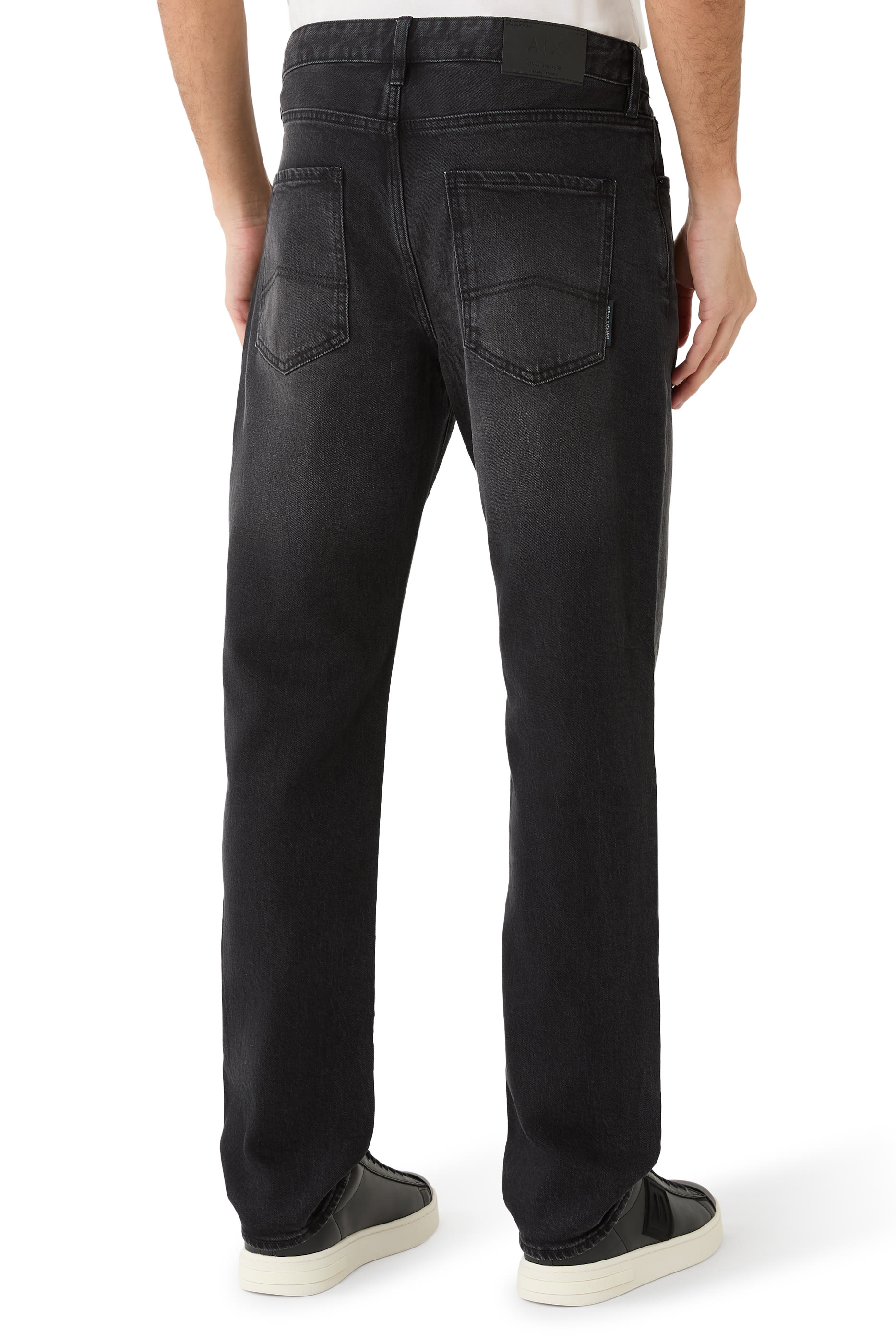 Logo Slim-Fit Denim Jeans