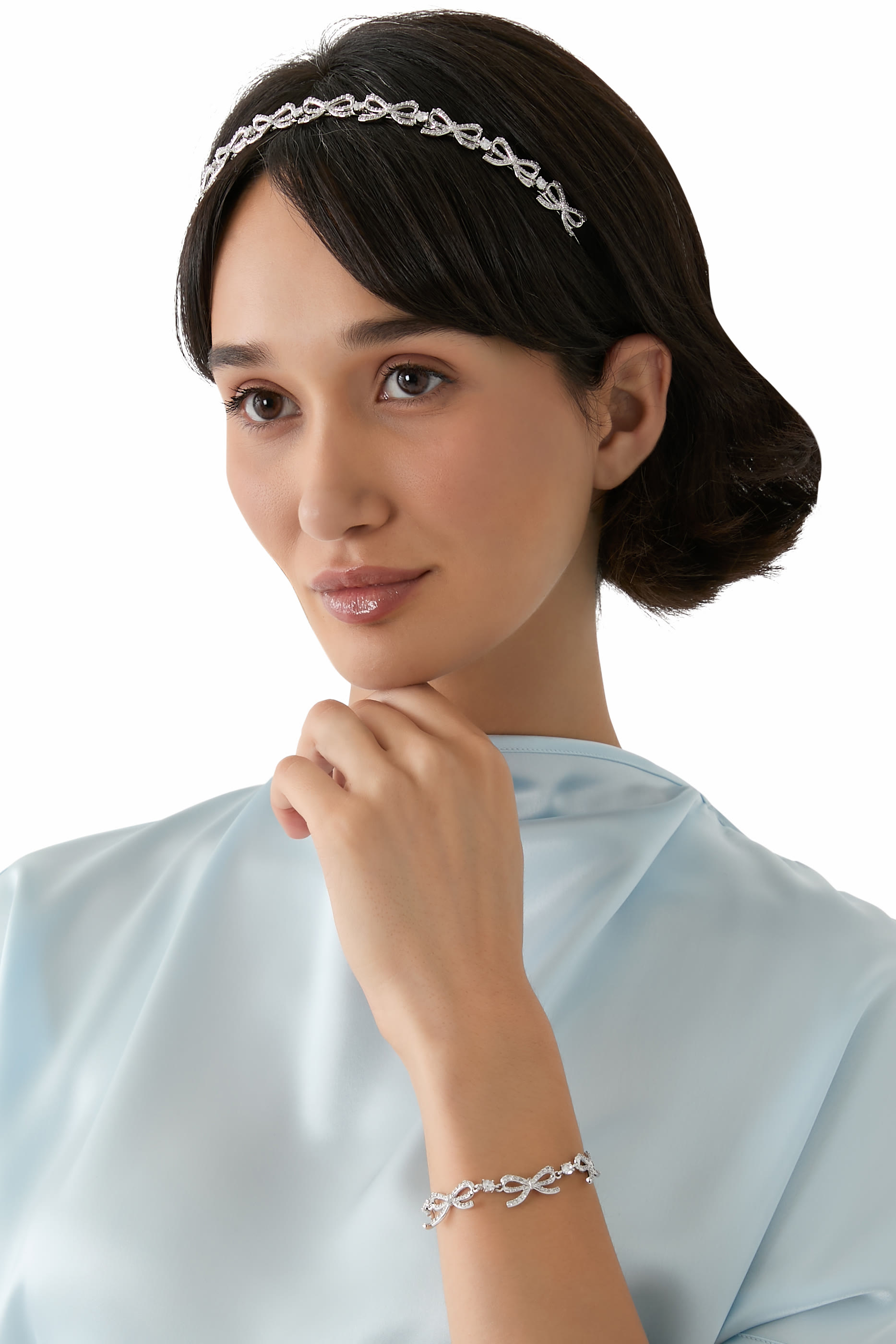 Crystal Bow Bracelet