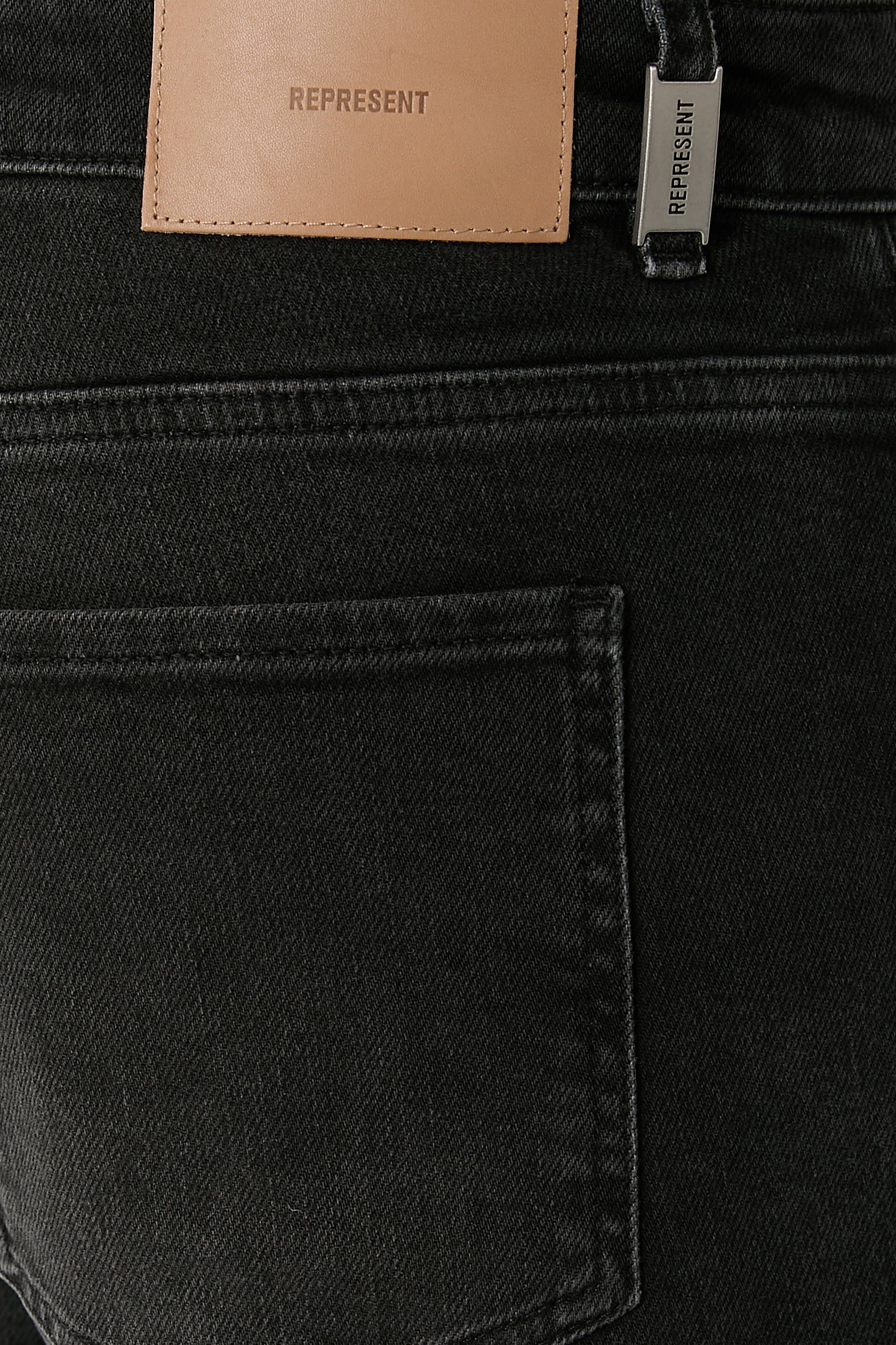 Boot Cut Denim Trousers