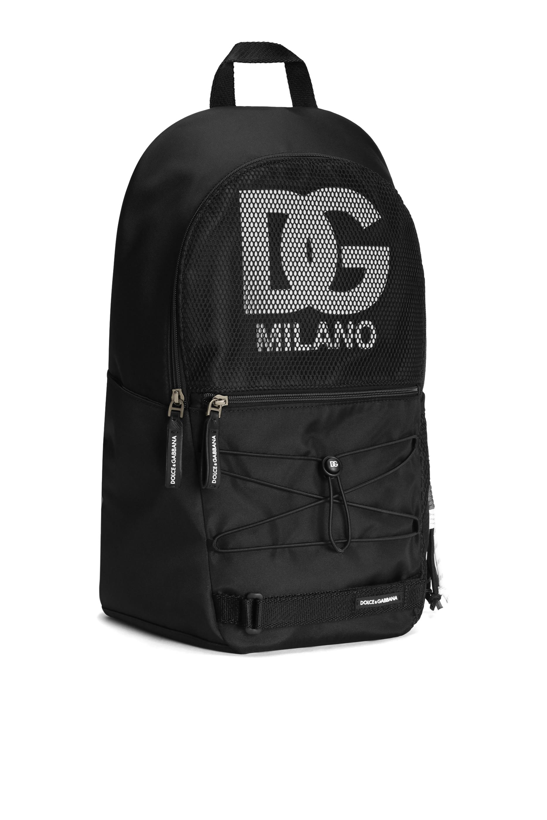 Kids DG Logo Nylon Mesh Backpack