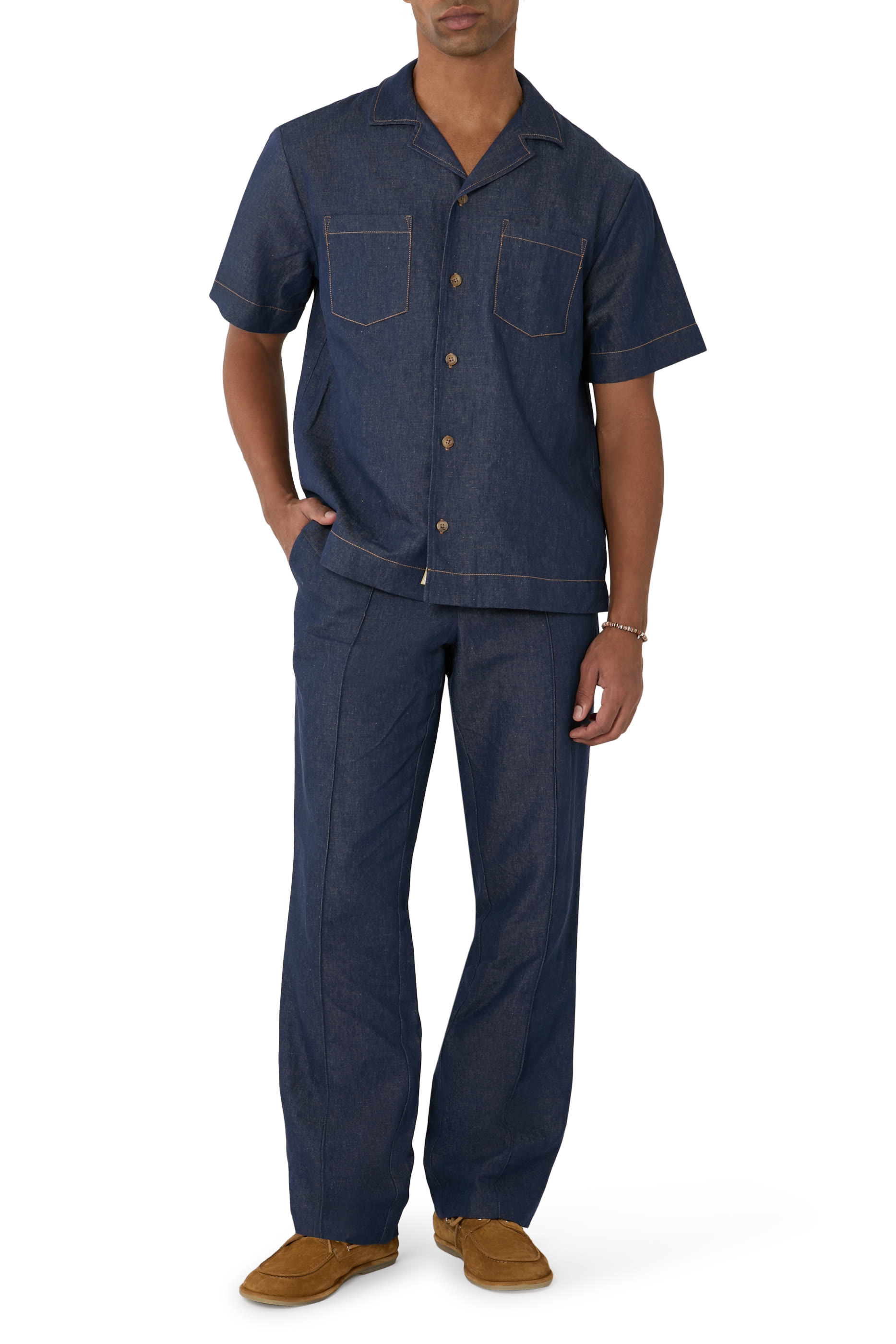 Eastwood Straight Leg Denim Trouser
