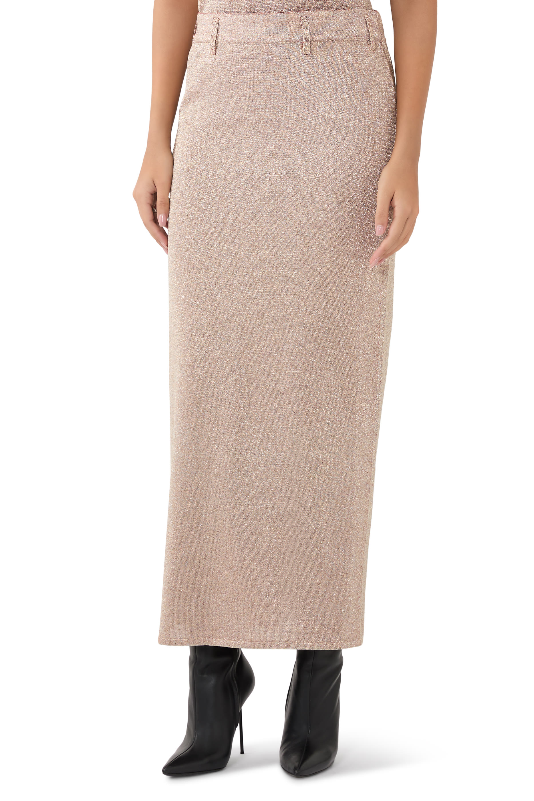 Long Skirt With Slit