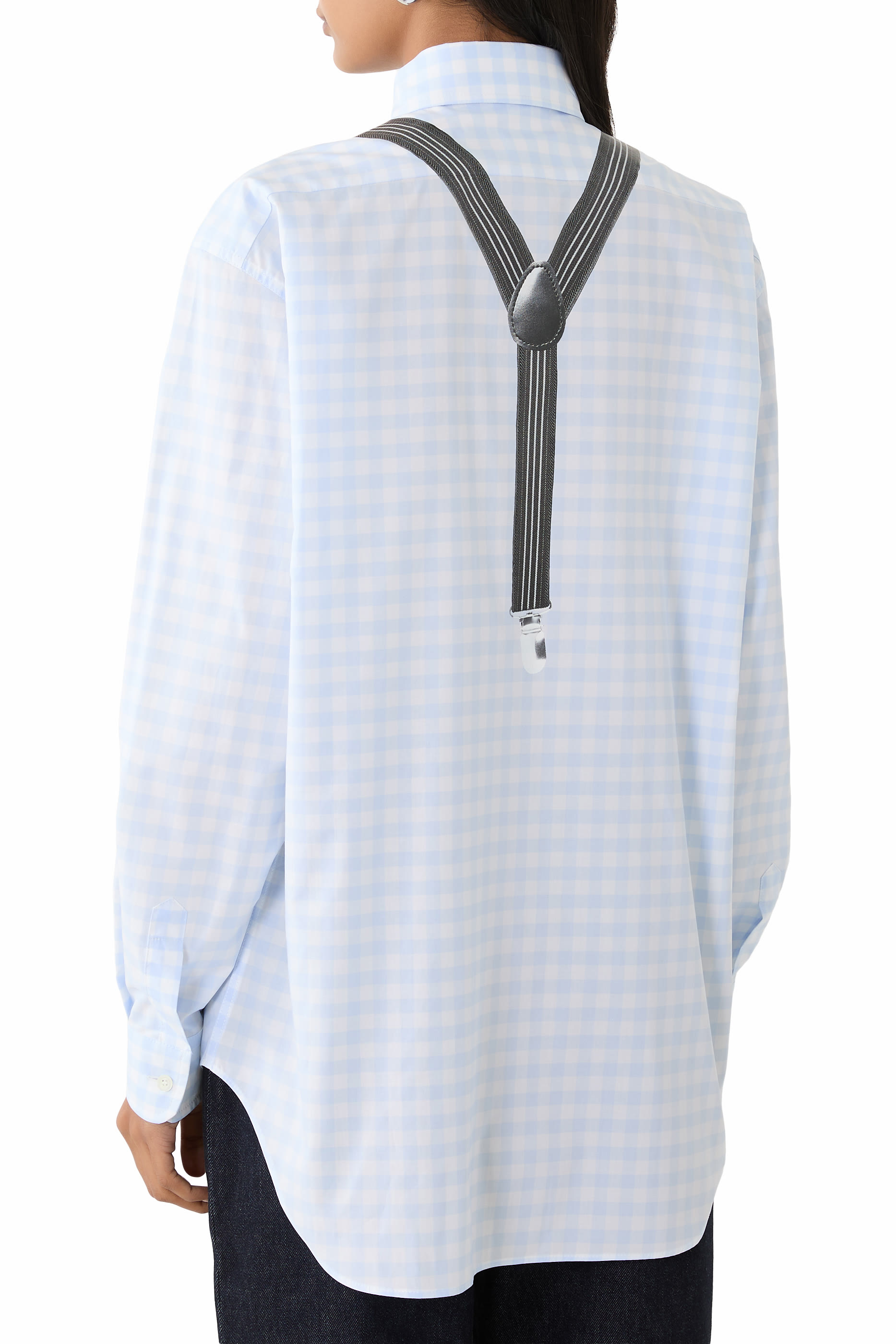  Printed Cotton Vichy Shirt