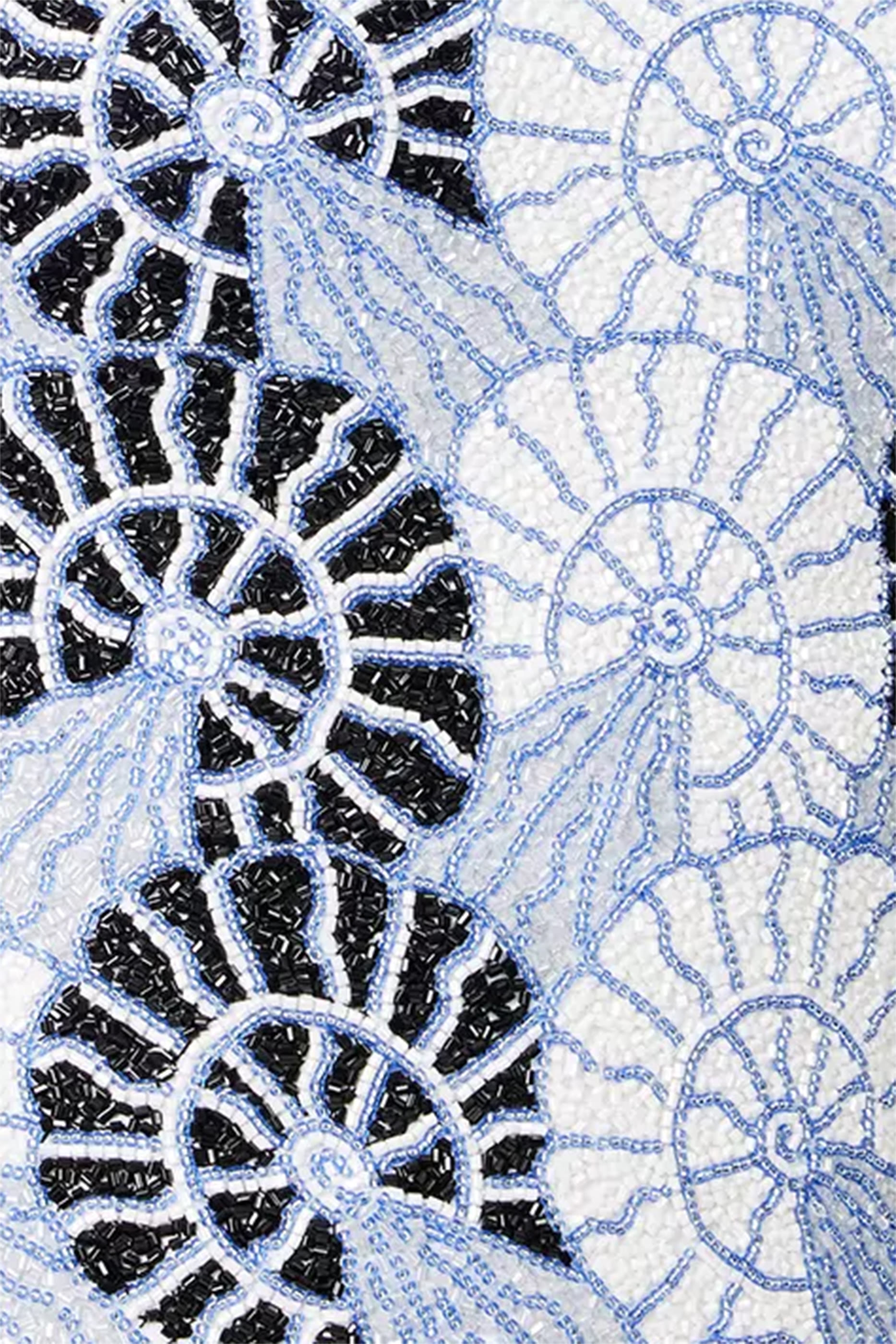 Swirlshell Beaded One-Piece Swimsuit