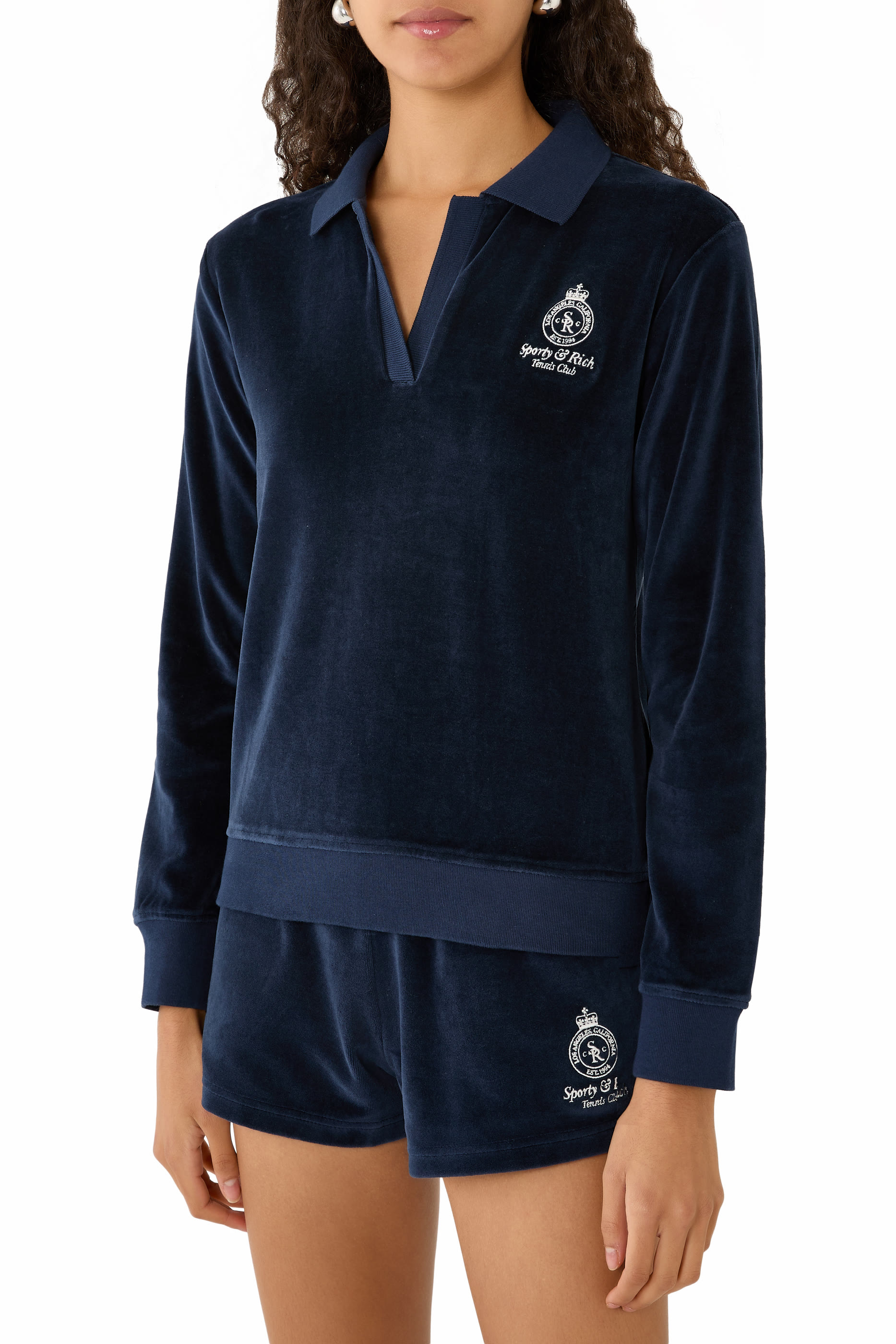 Crown Tennis Velour Polo