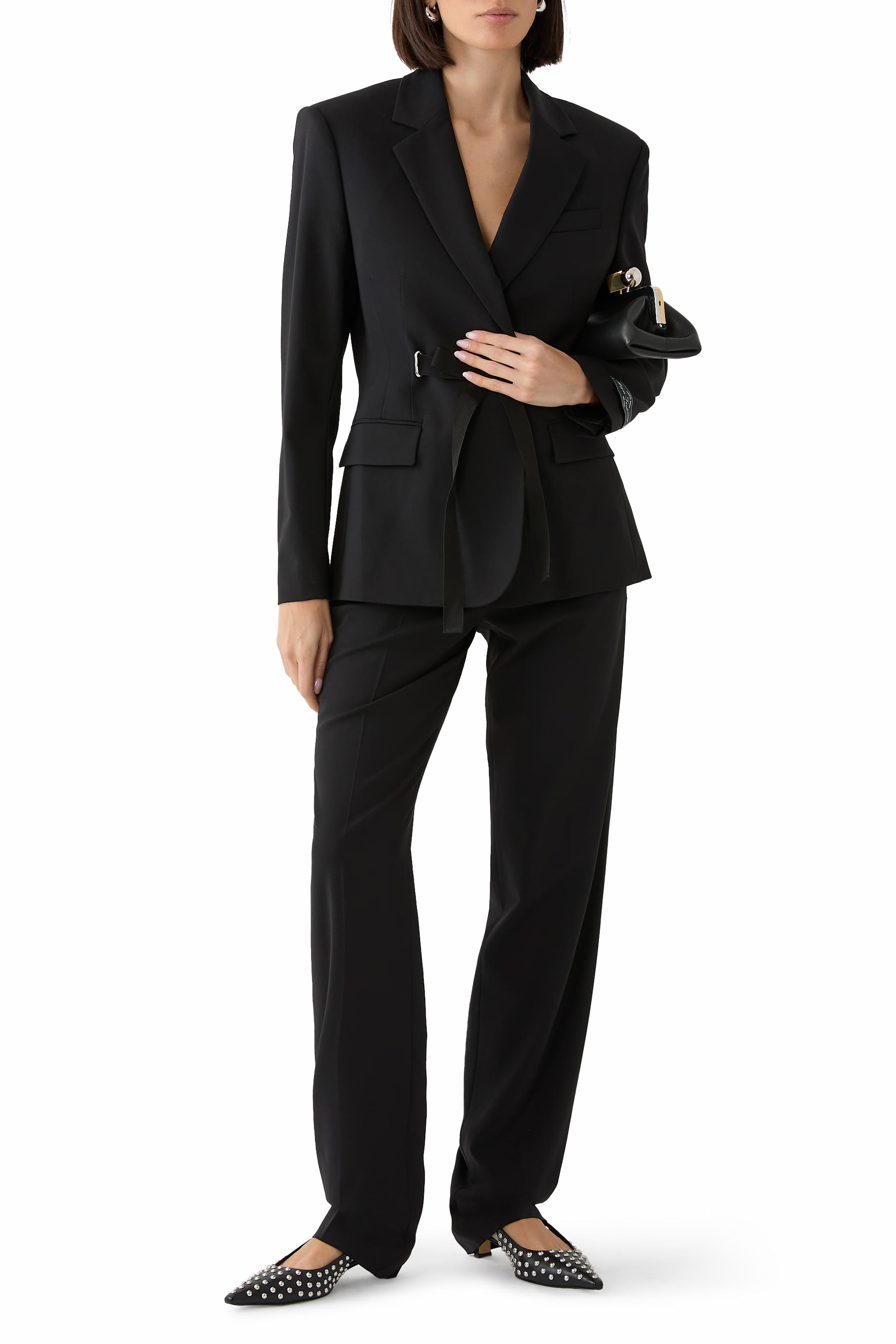 Catrina 35 Studded Nappa Leather Pumps