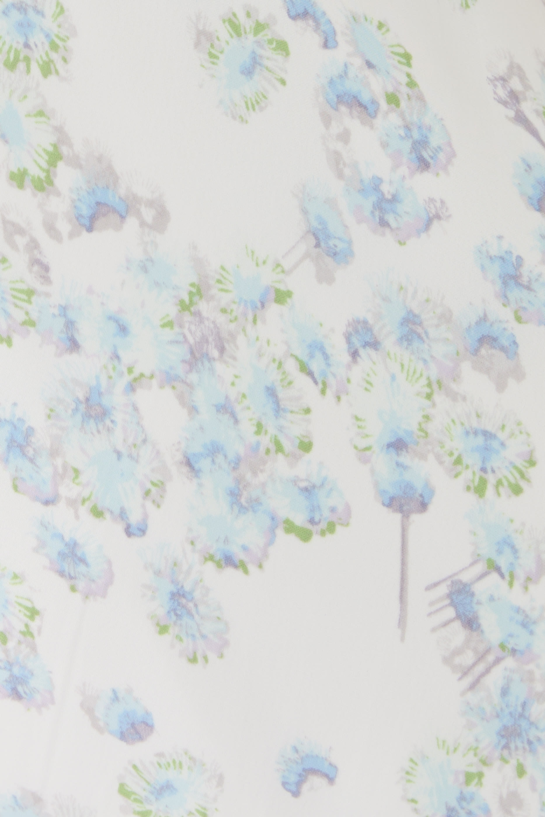 Slip Dress in Floral Satin Georgette