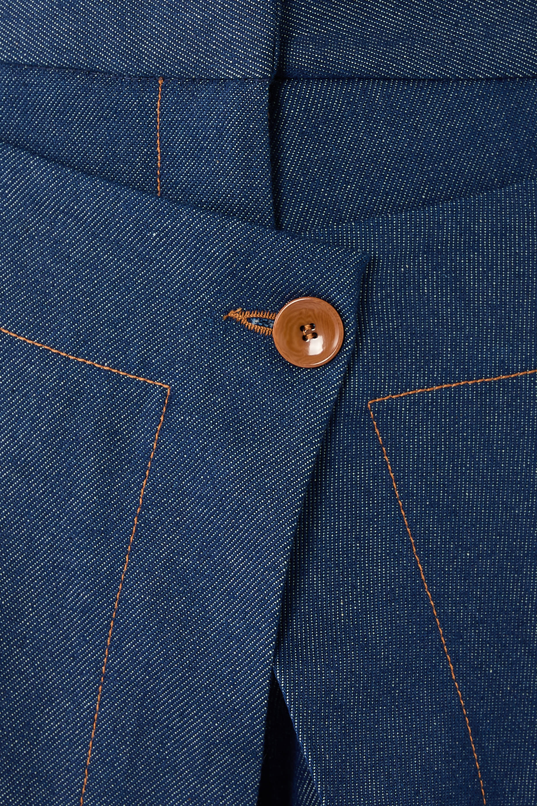 Refuge Denim Layered Culotte Pants