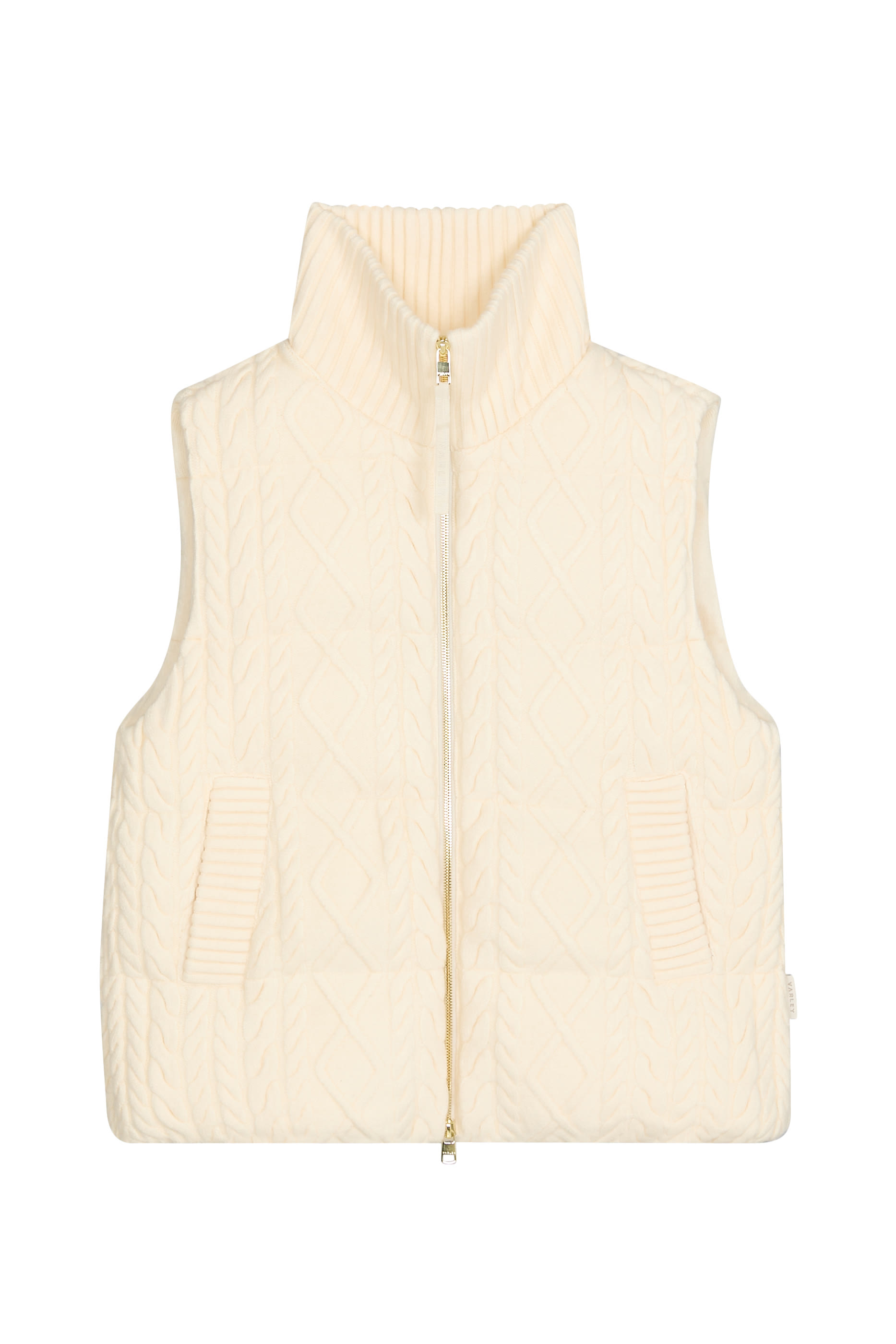 Irina Cable-Knit Gilet
