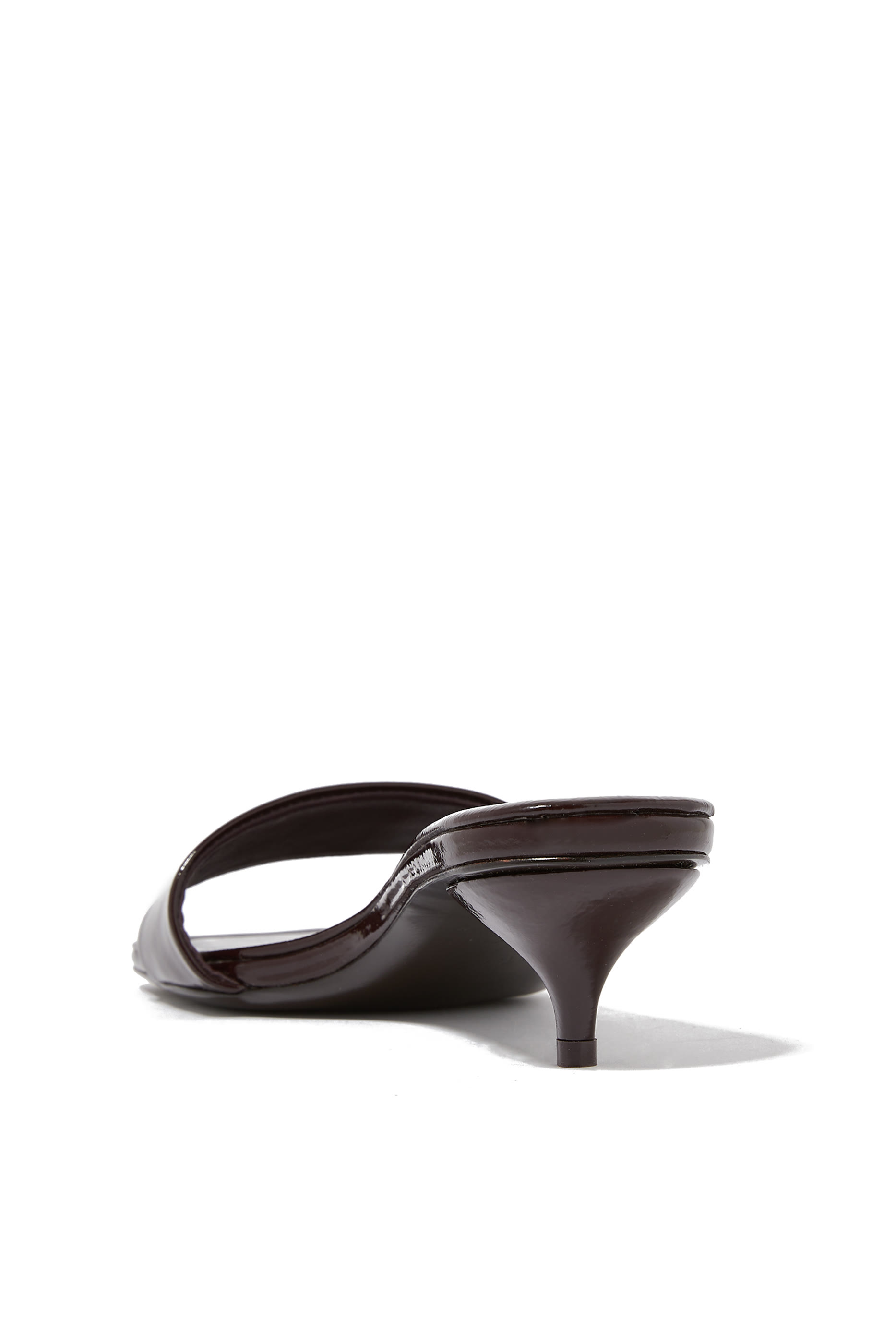 Minimal Heel Patent Port 40 Mules