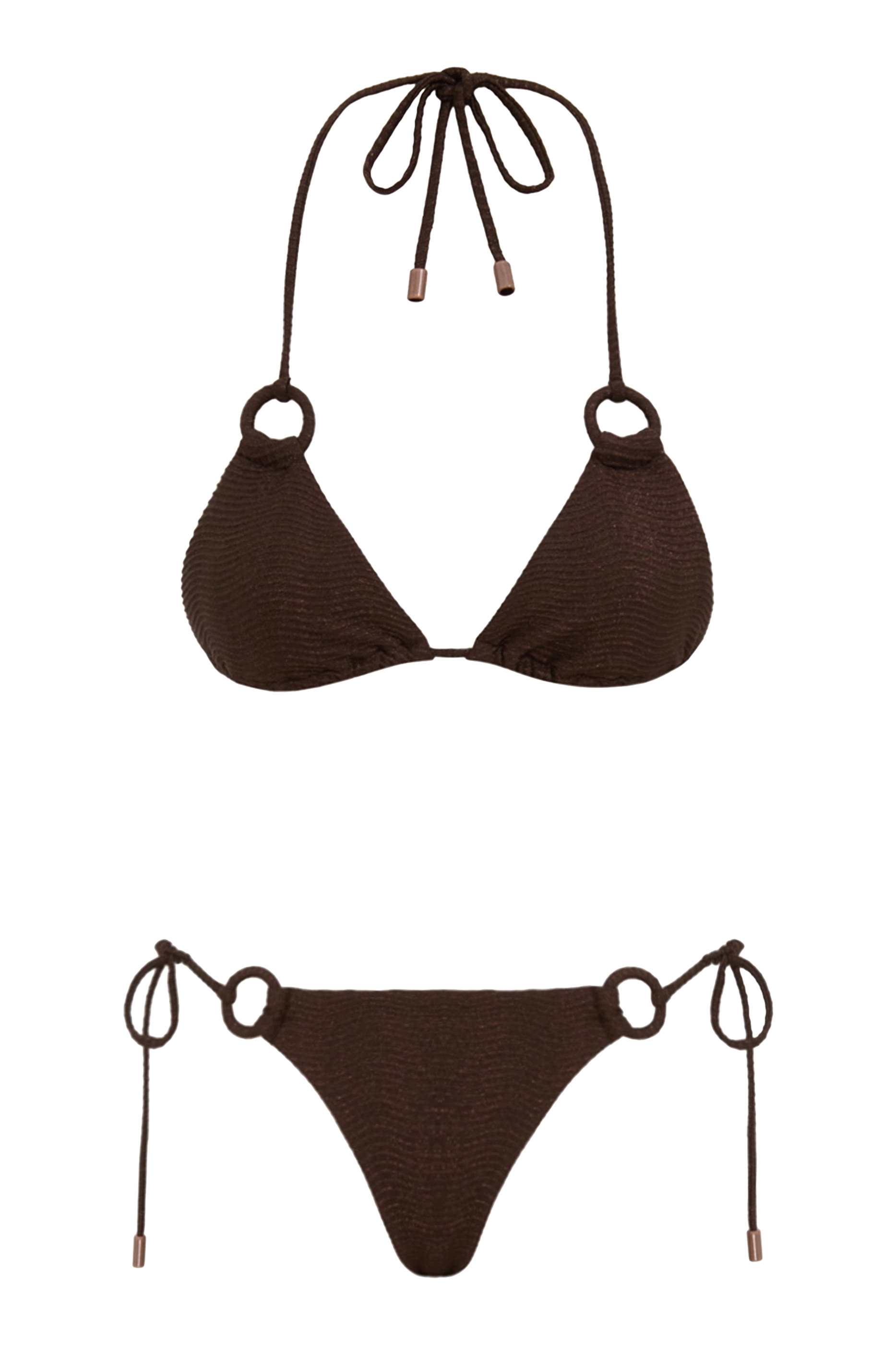 Coco Texture Ring Bikini Set
