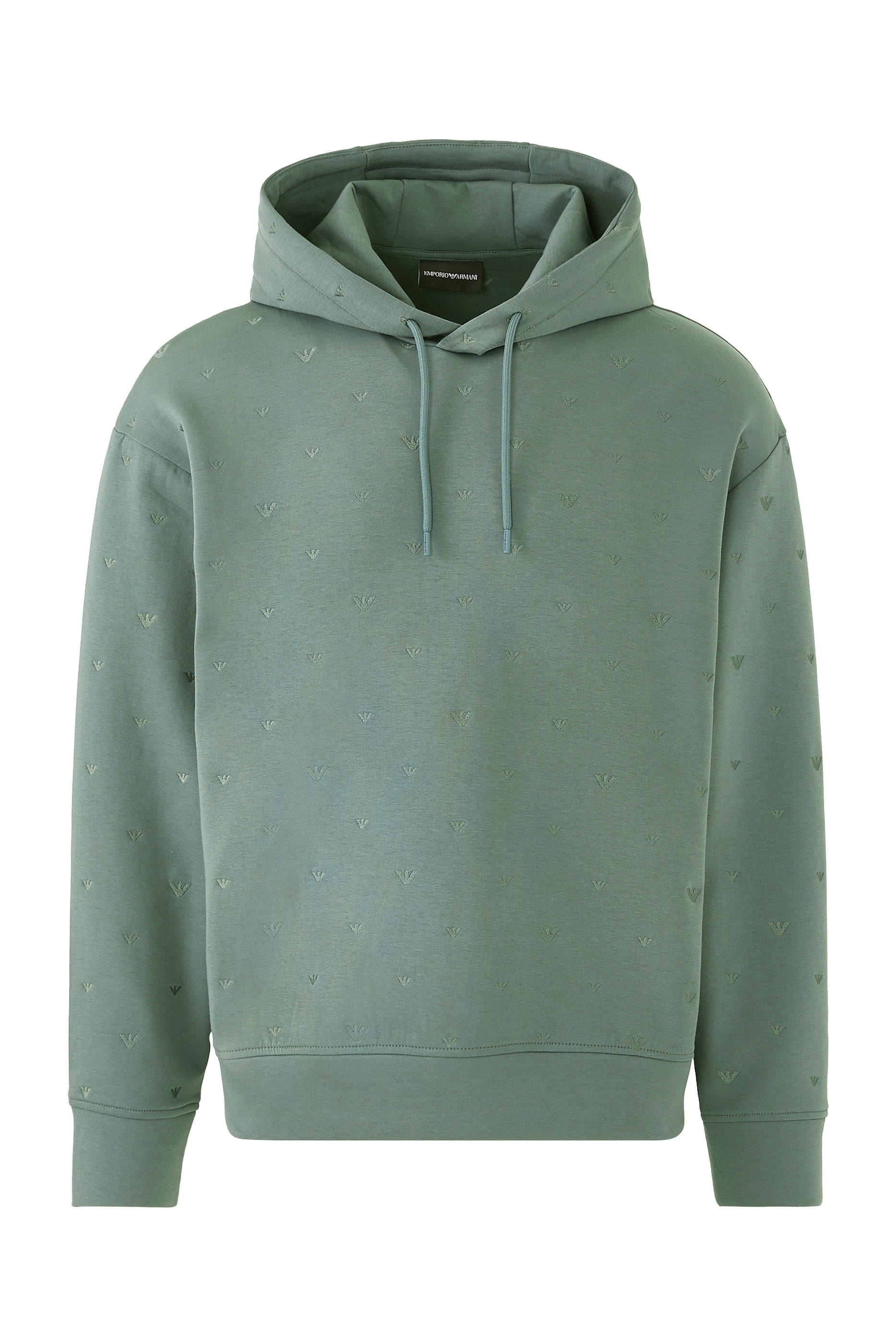 All-Over Eagle Logo Hooded Sweatshirt