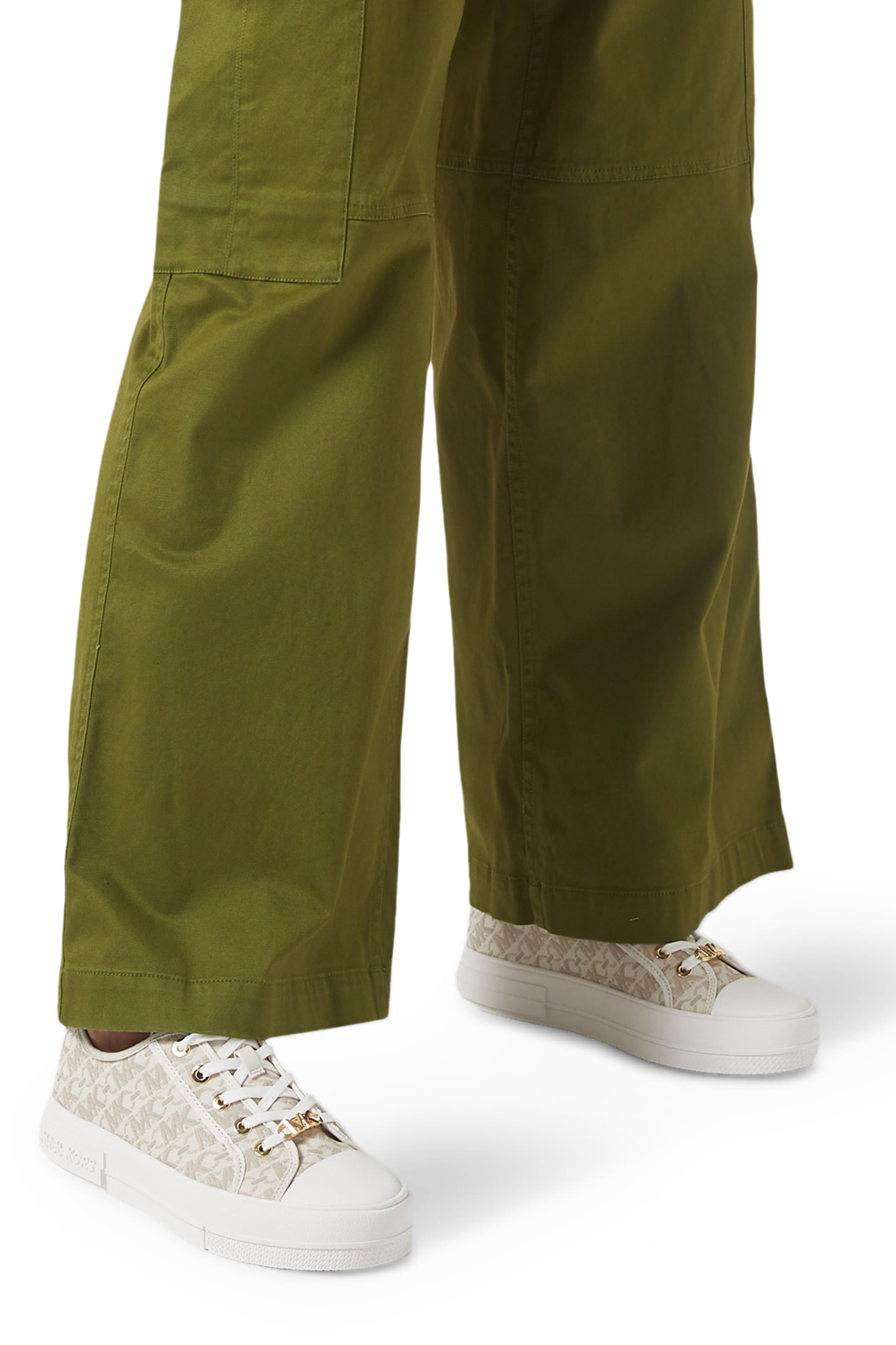 Raina Signature Logo Platform Trainers