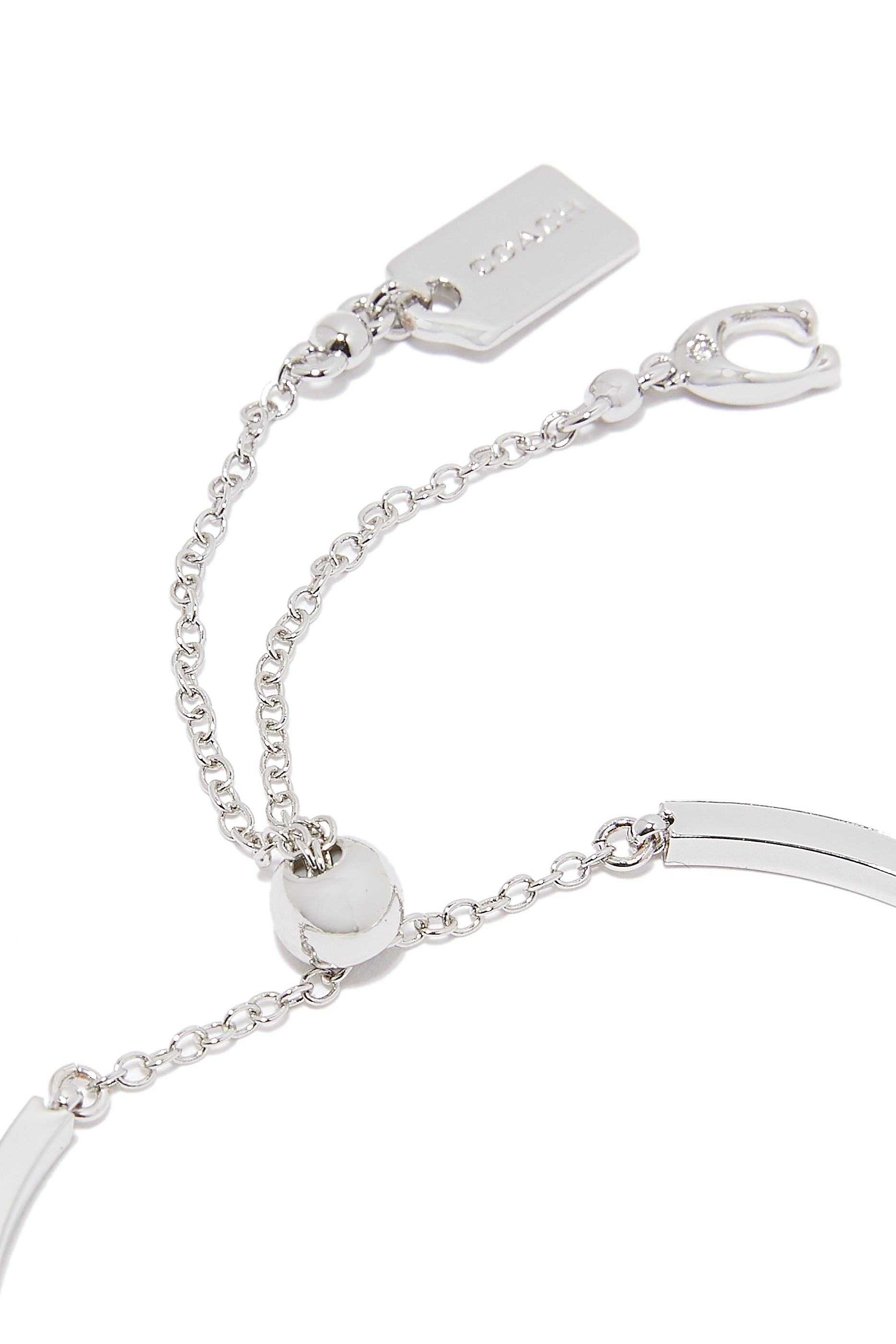 Silver Plated Slider Bangle