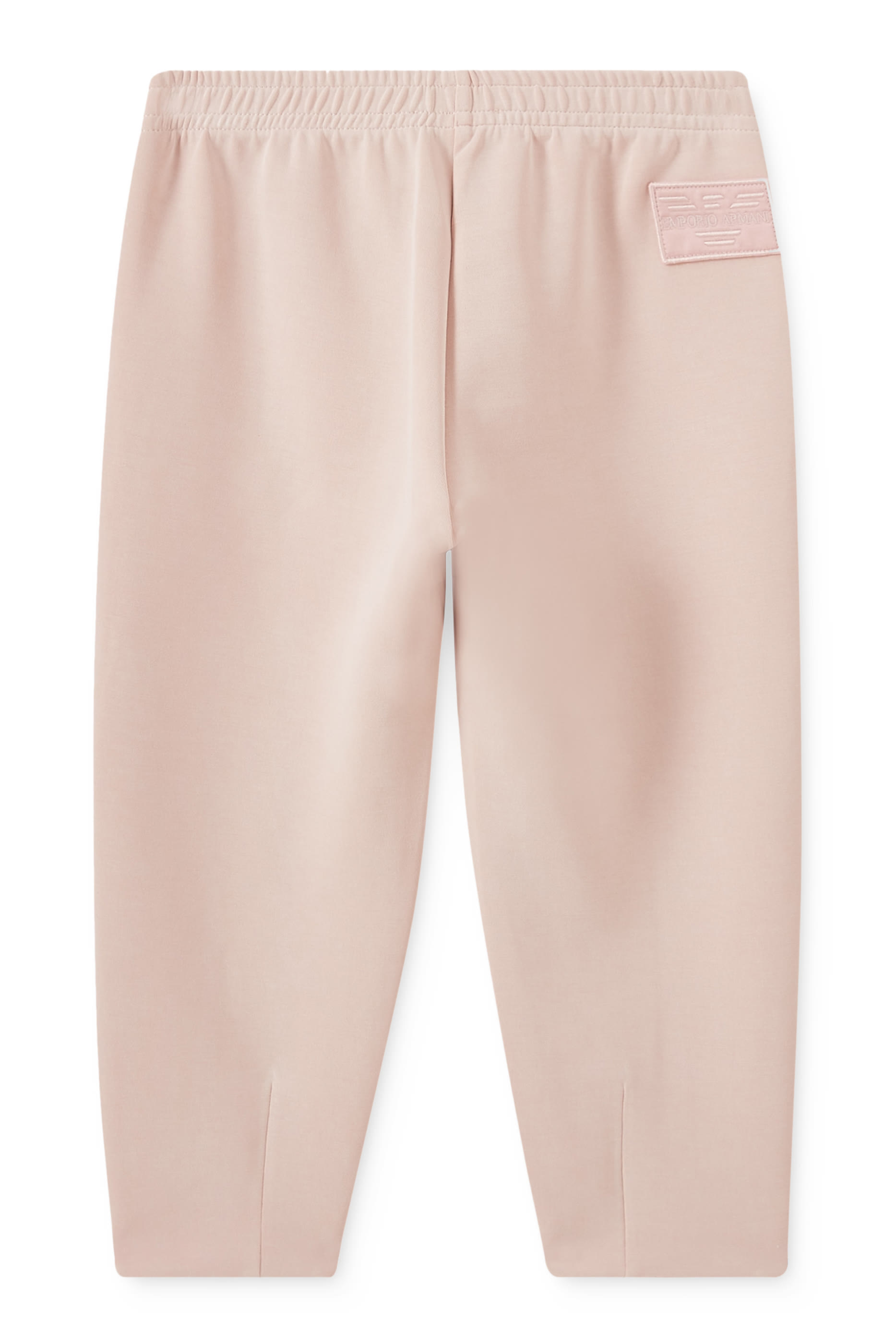 Kids Elastic Waist Wide-Leg Trousers