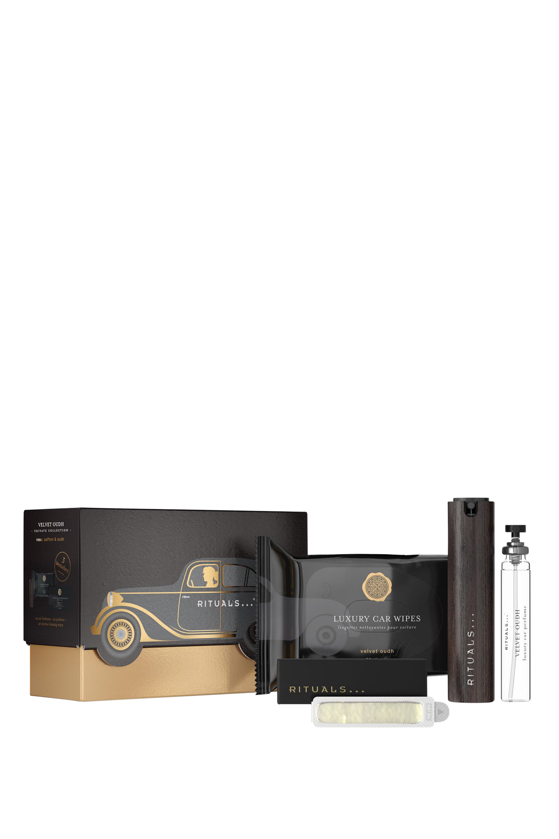 Velvet Oudh Car Gift Set