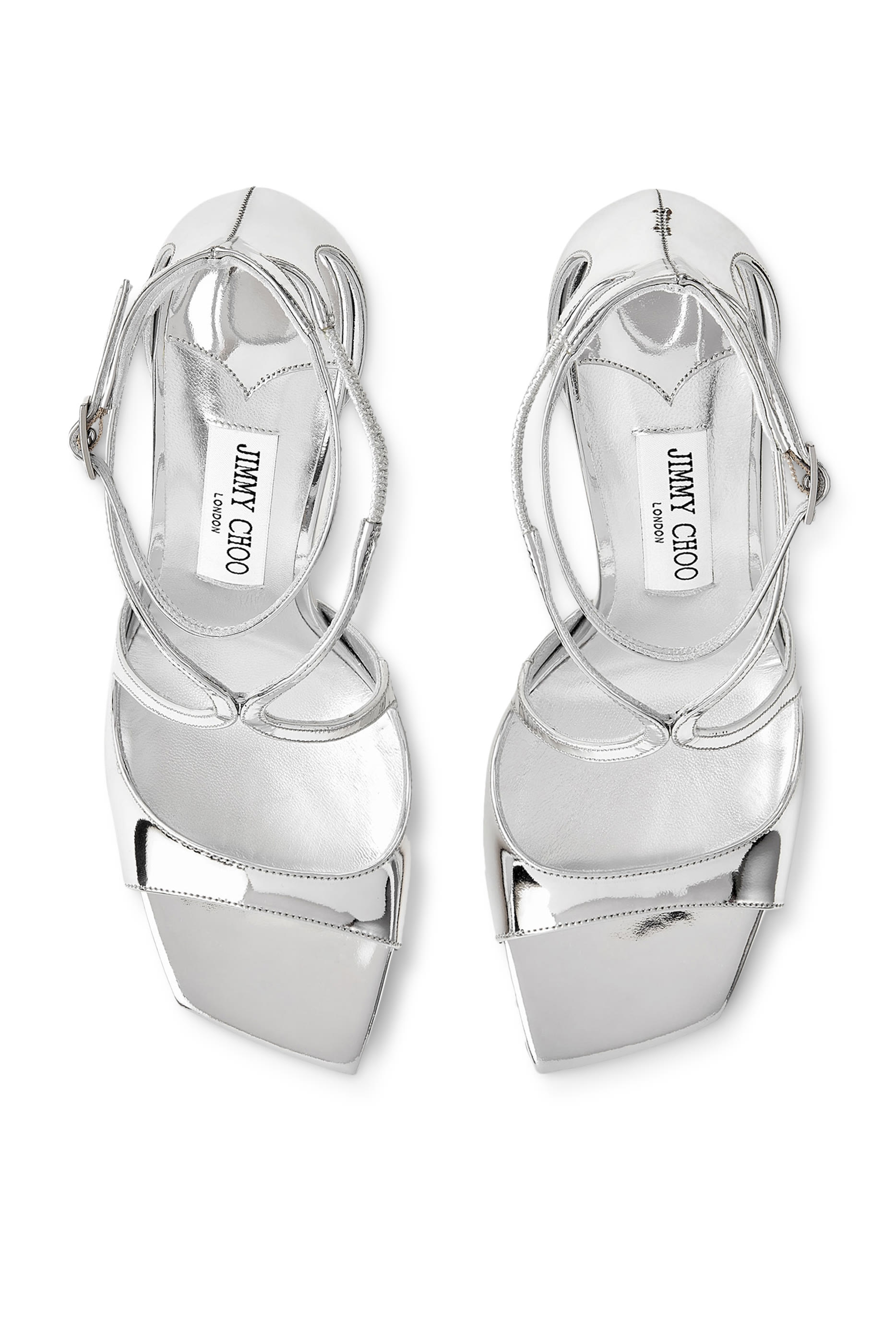Azia 95 Metallic Leather Sandals
