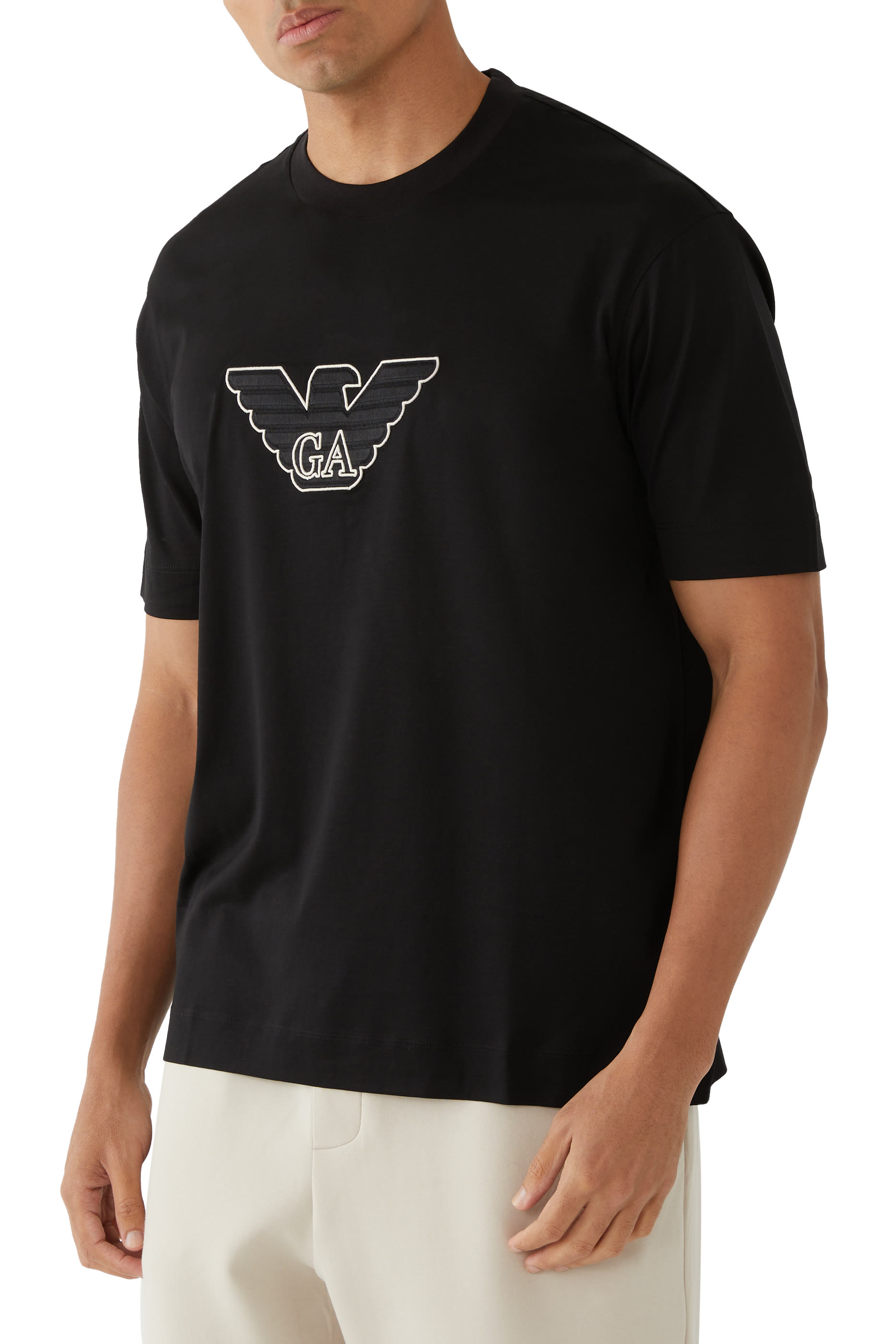 Macro Eagle Logo T-Shirt