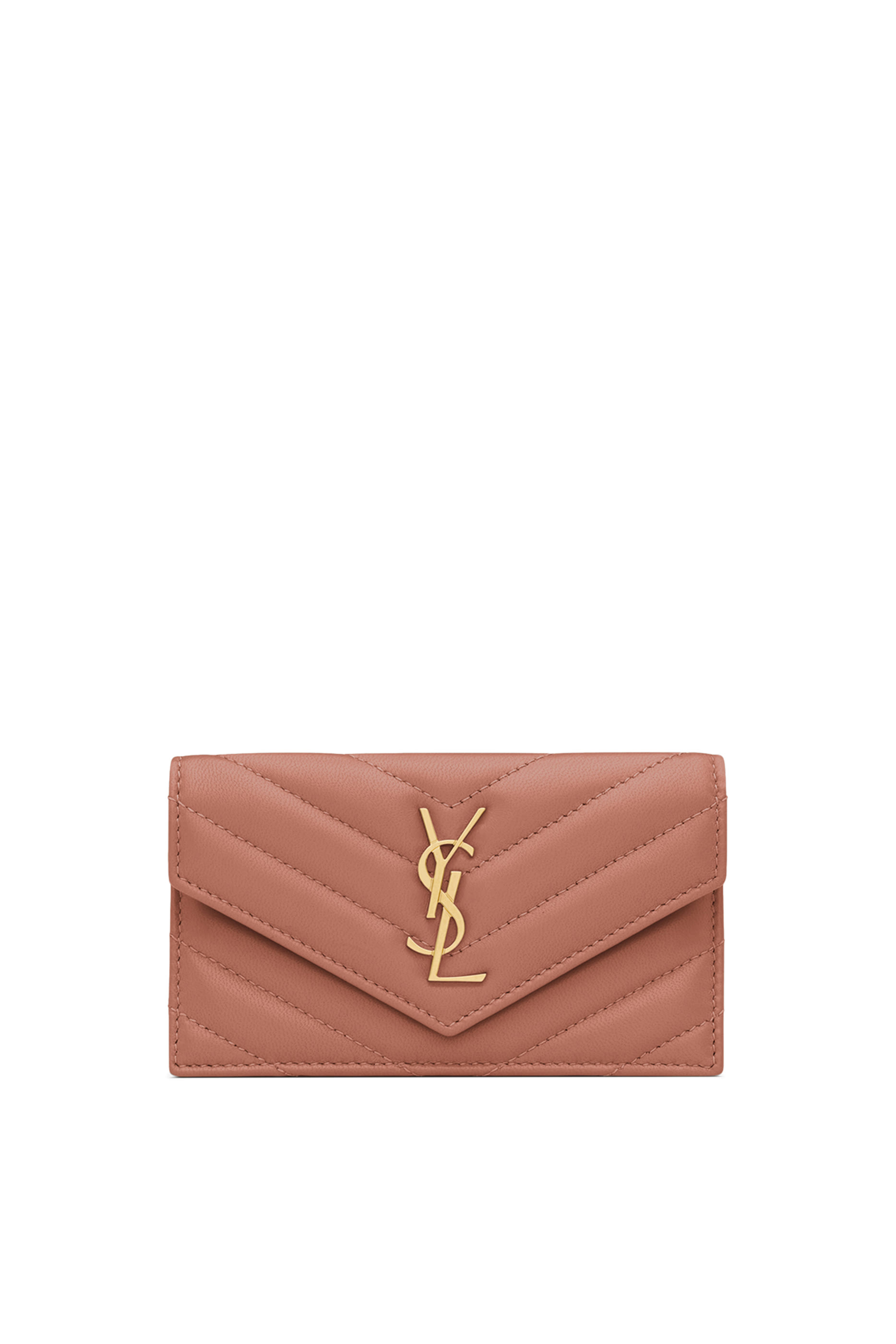 Cassandre Fragments Flap Card Case in Lambskin