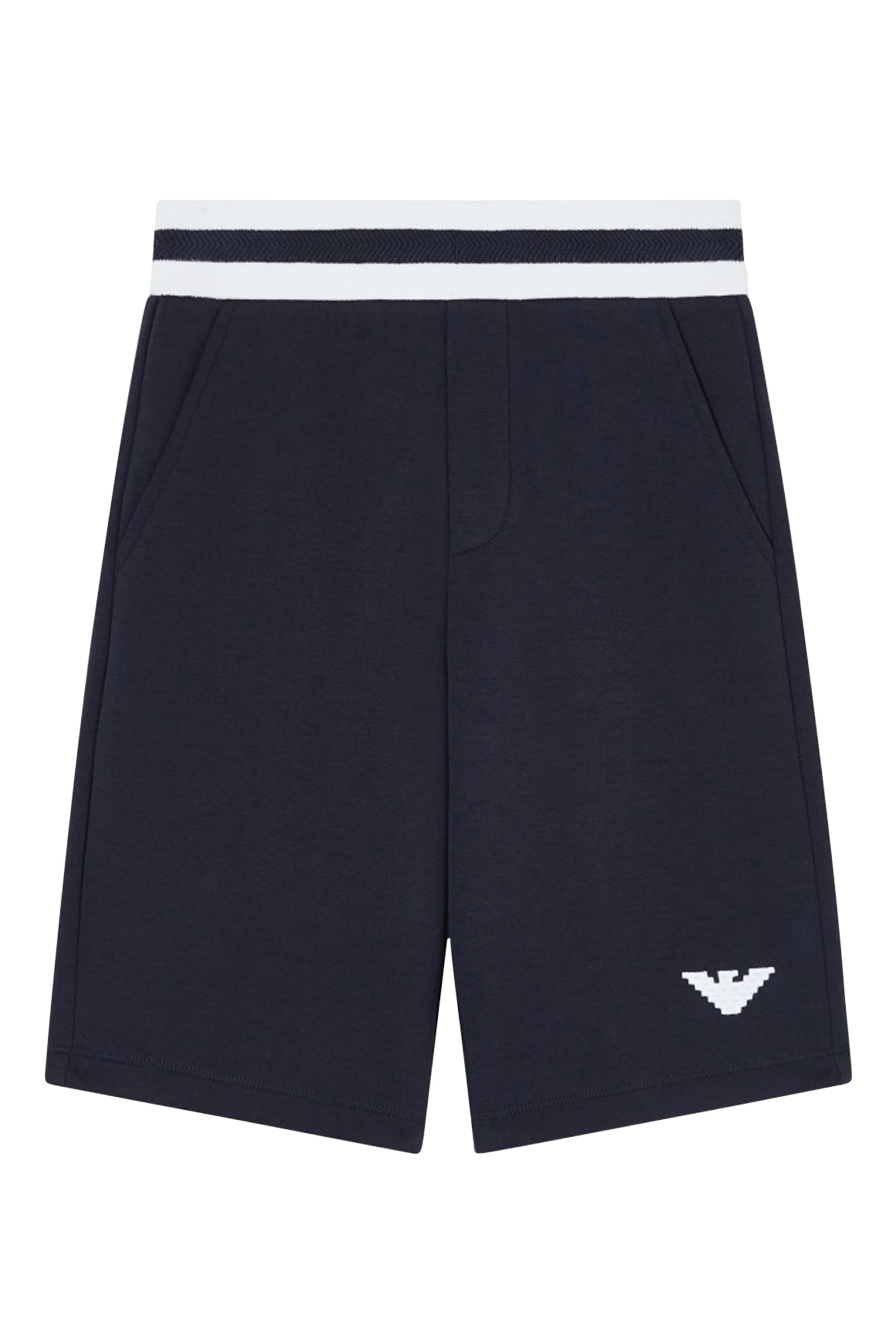 Kids Eagle Logo Side Detail Shorts