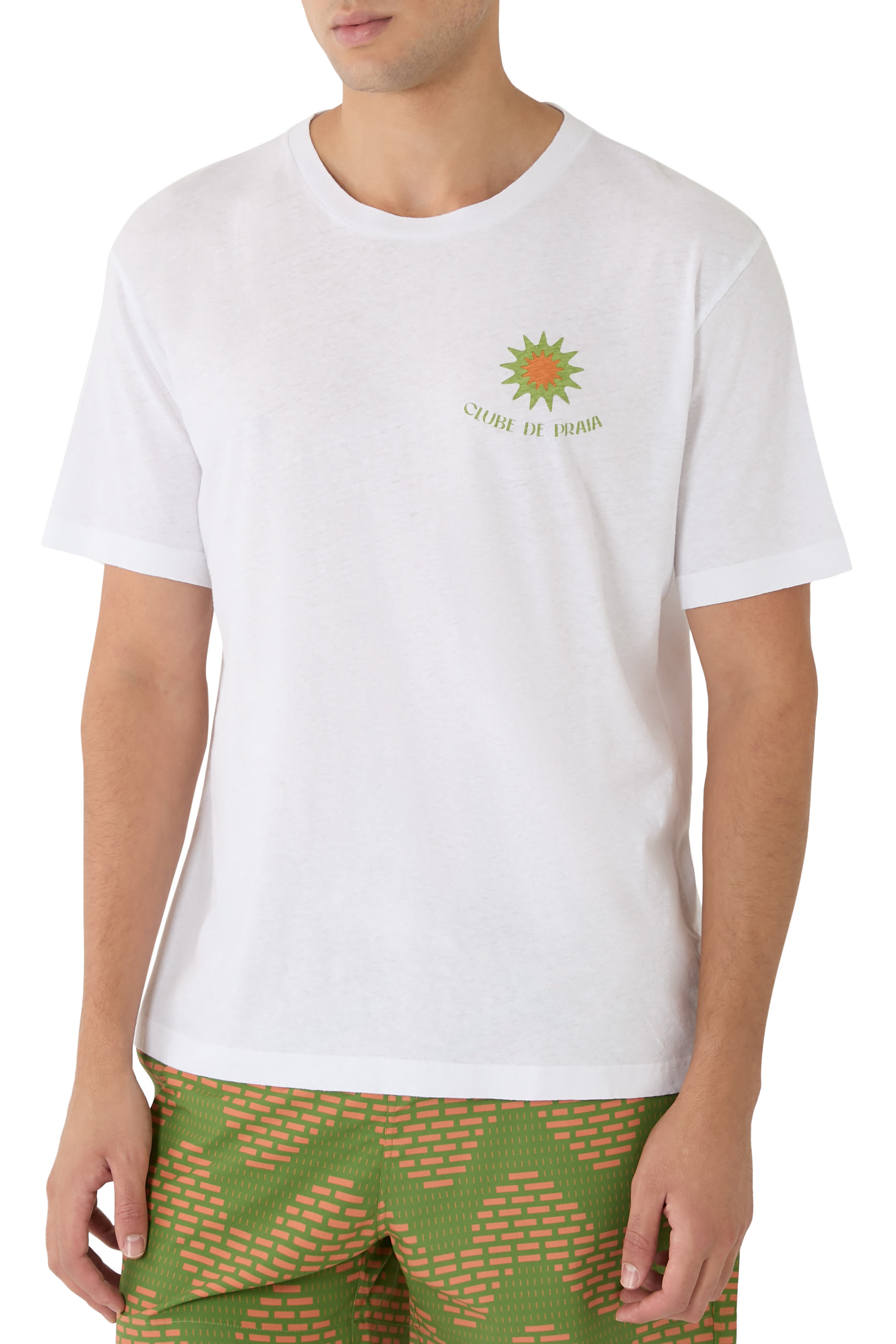  Dinis Printed Cotton T-Shirt