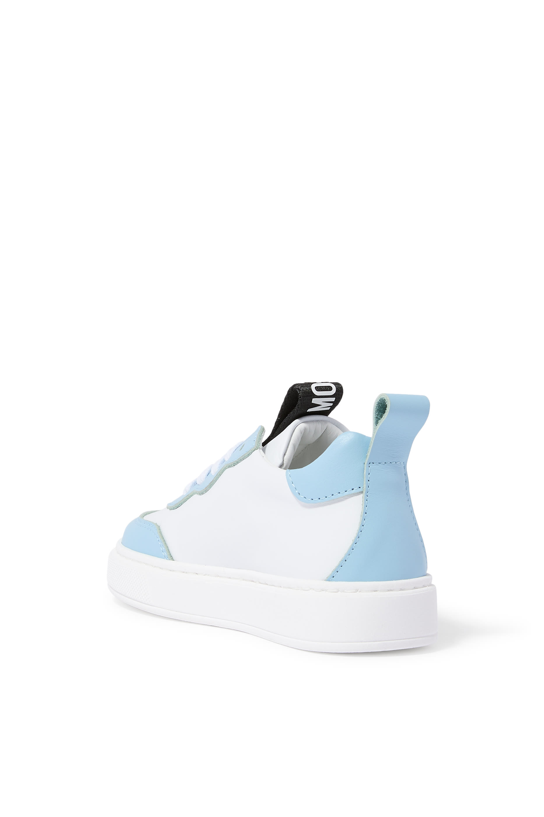Kids Logo Leather Sneakers 