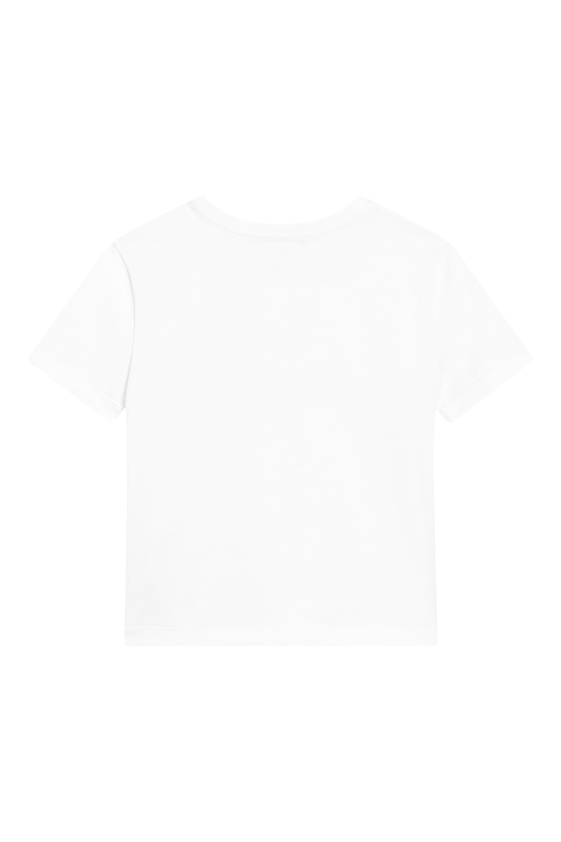 Kids Jersey T-Shirt with Leopard-Print Logo