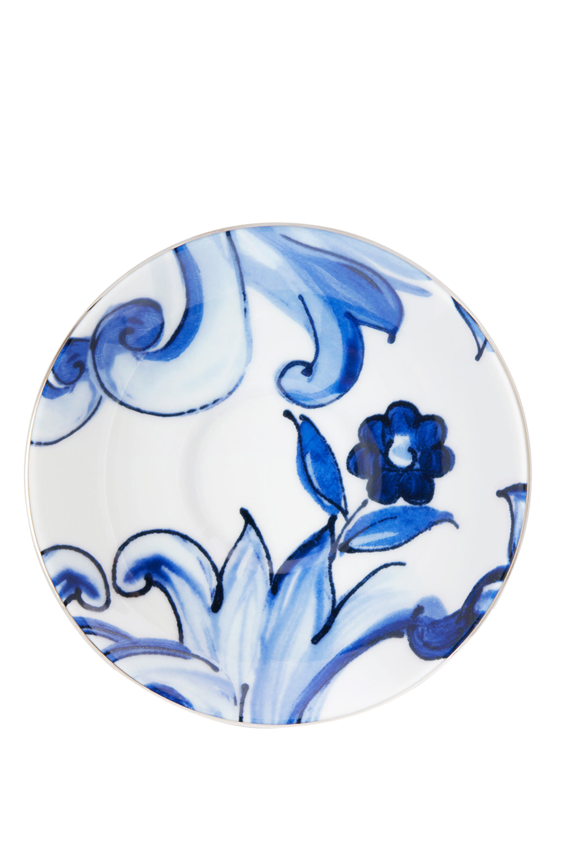 Blu Mediterraneo Fiore Piccolo Tea Cup & Saucer Set