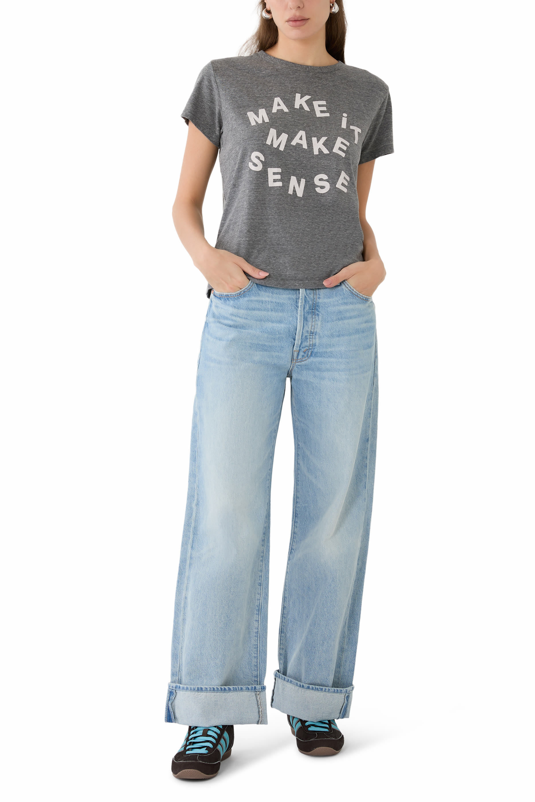 The Dodger Button Hover Cuff Jeans