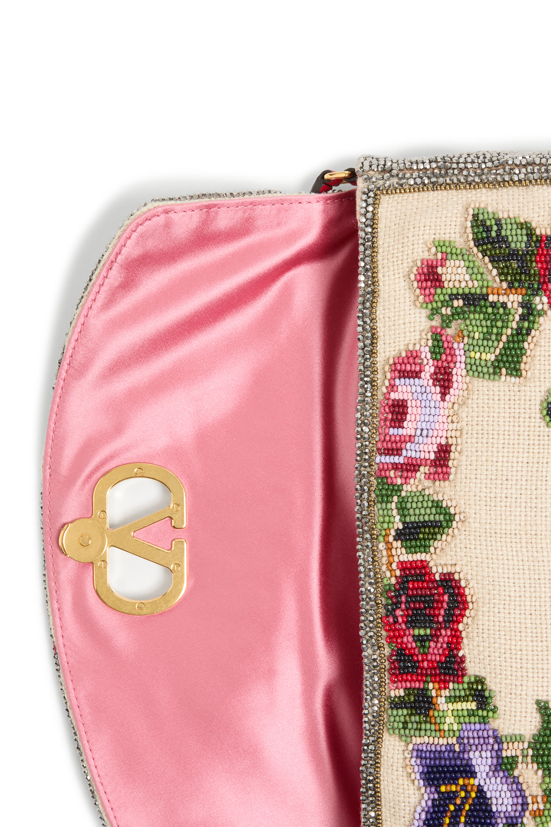 DeVain Embroidered Shoulder Bag 