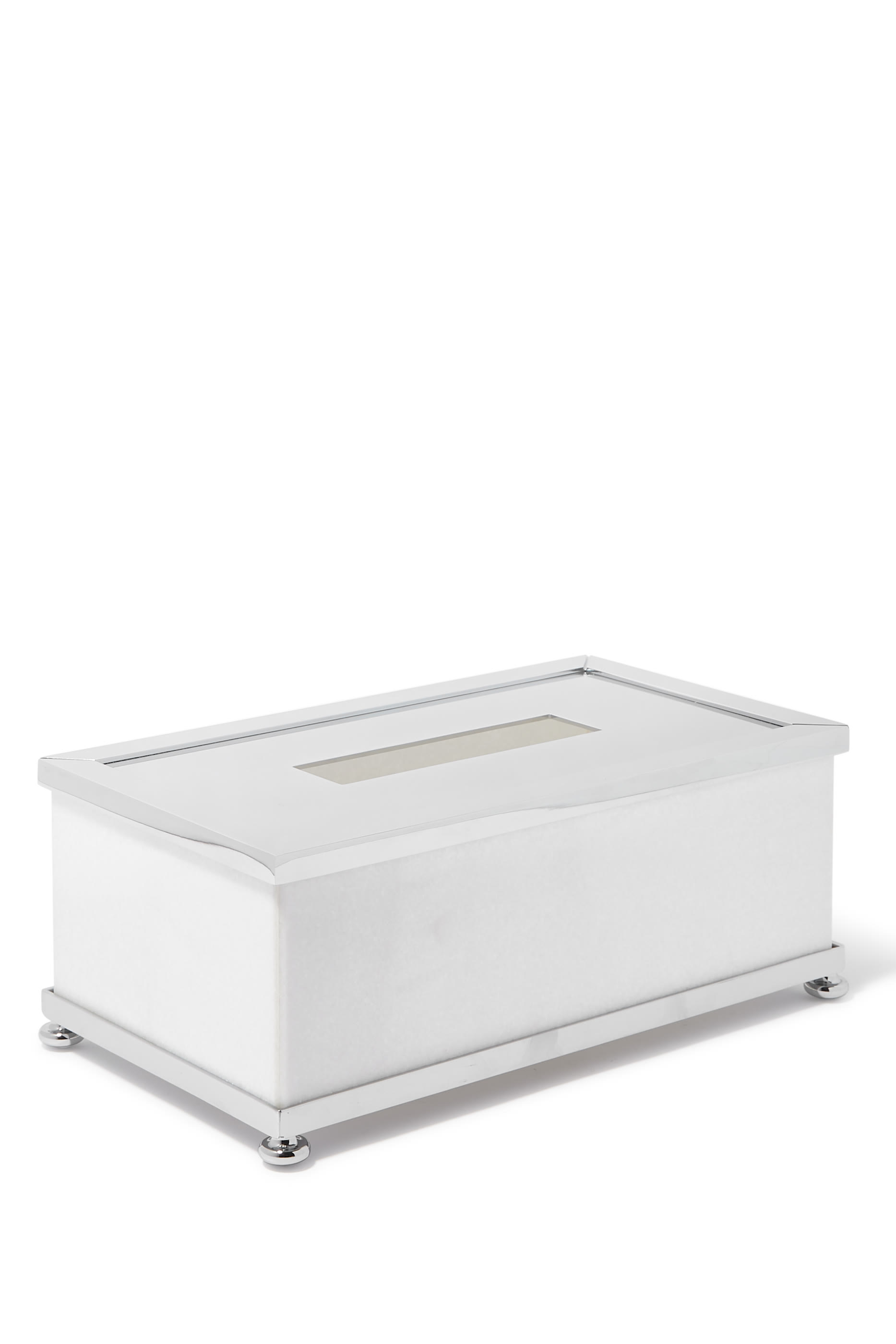 Marble White Tissue Box Holder