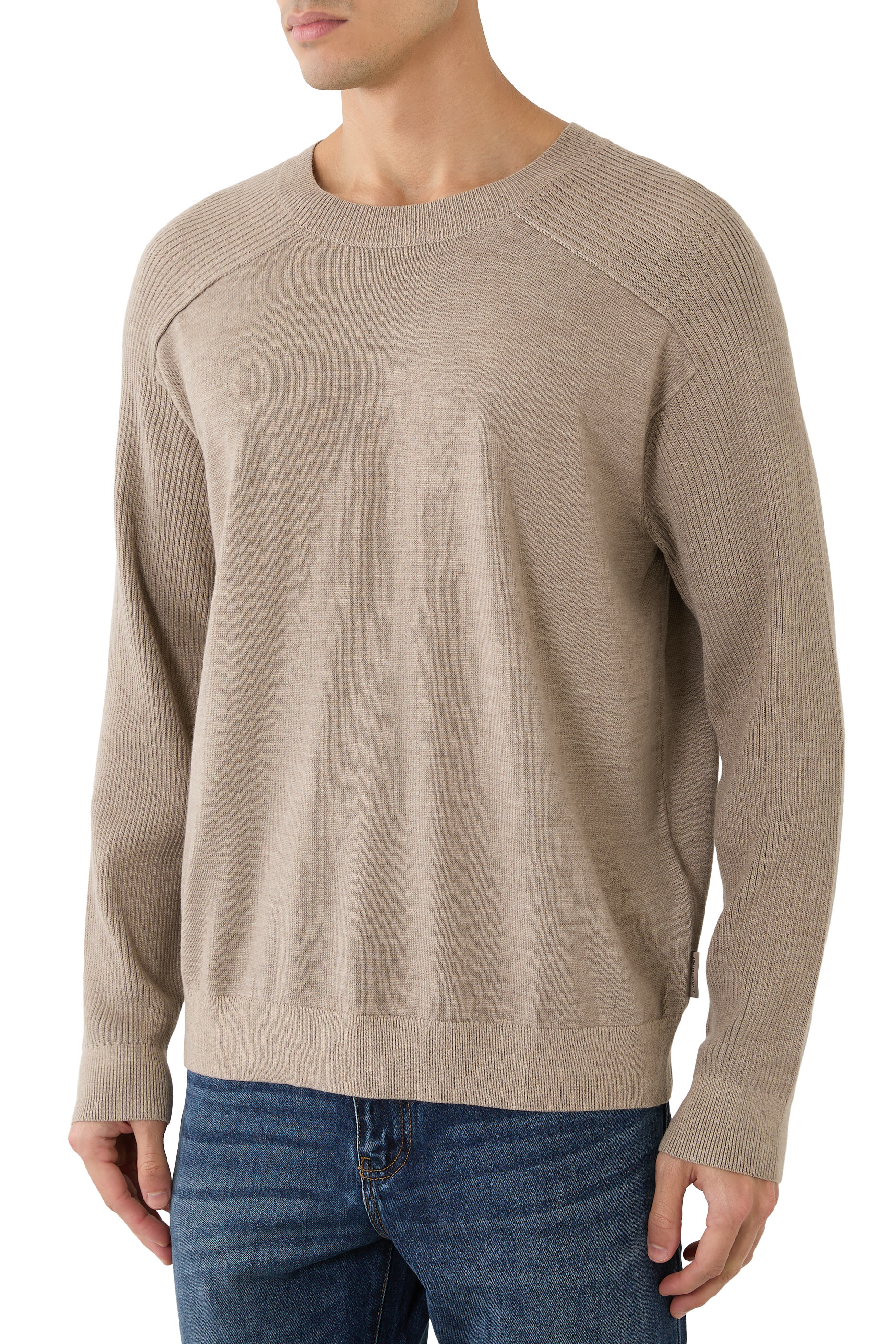 Logo Crew Neck Sweater