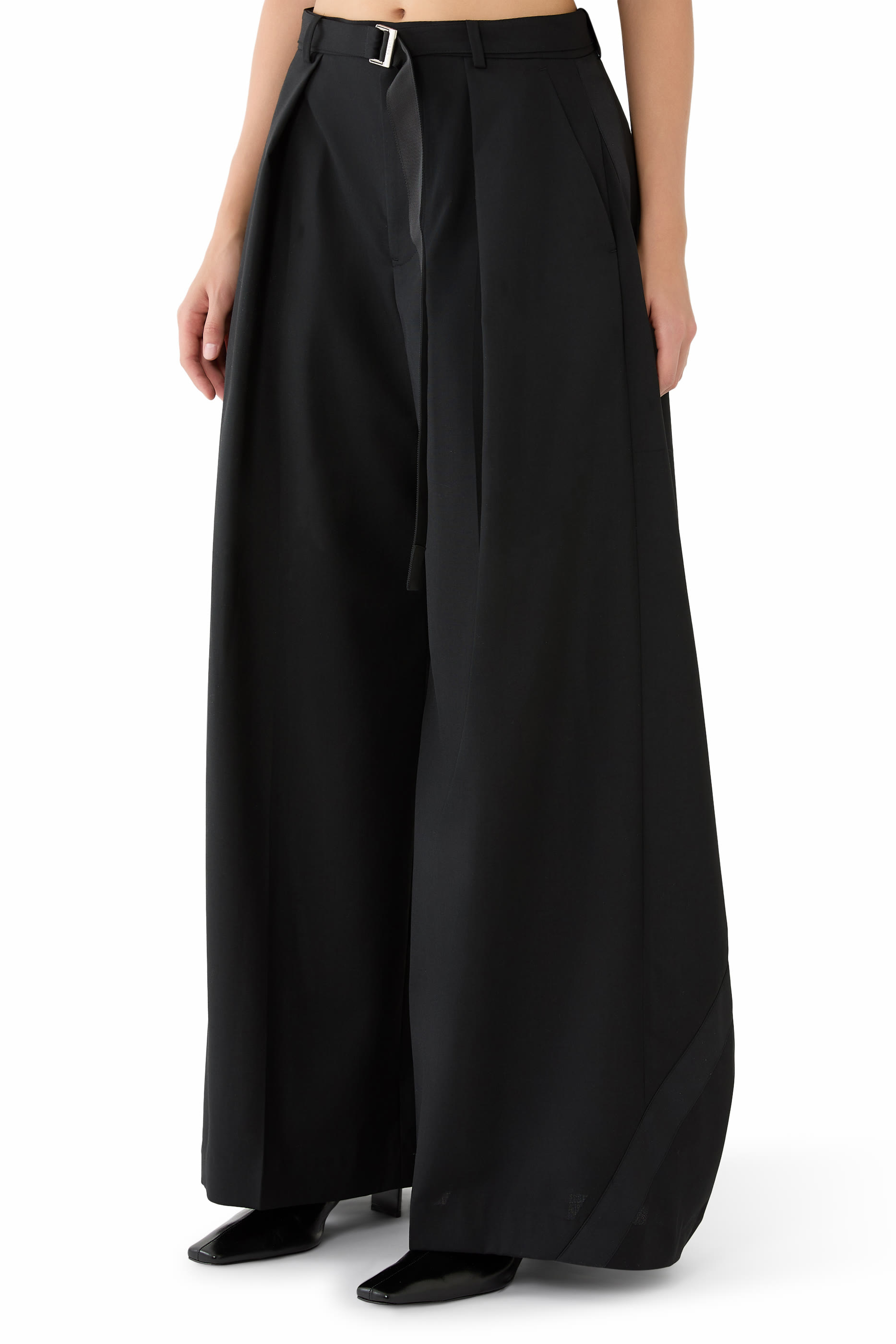 Suiting Wide-Leg Pants
