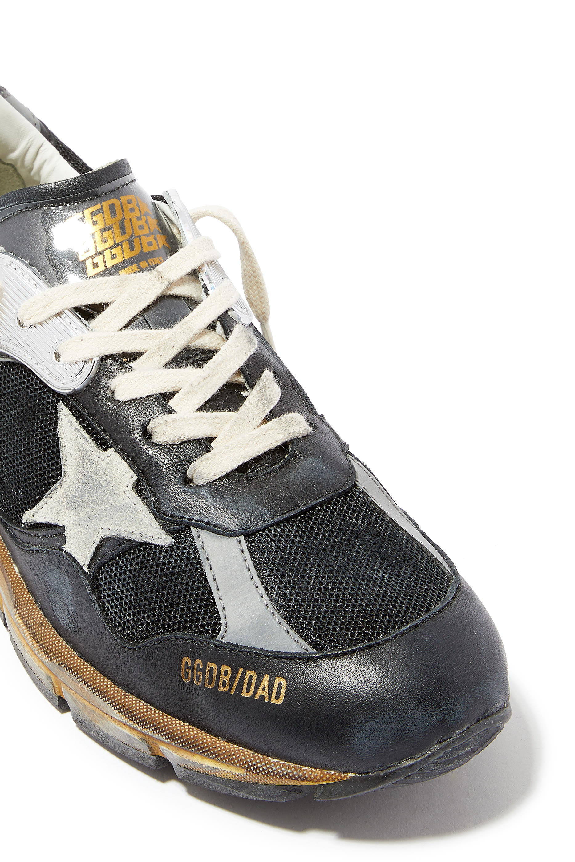 Running Dad Leather & Net Sneakers