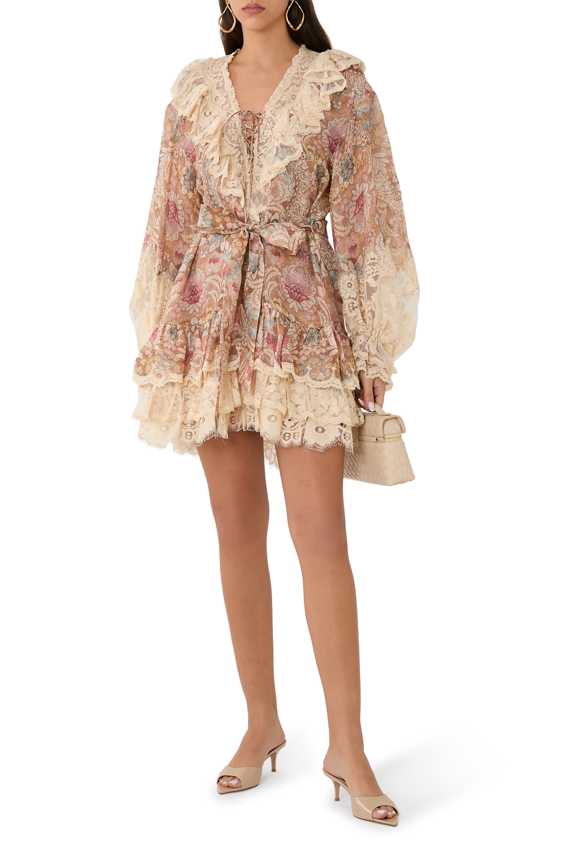 Rebellion Lace-Up Mini Dress