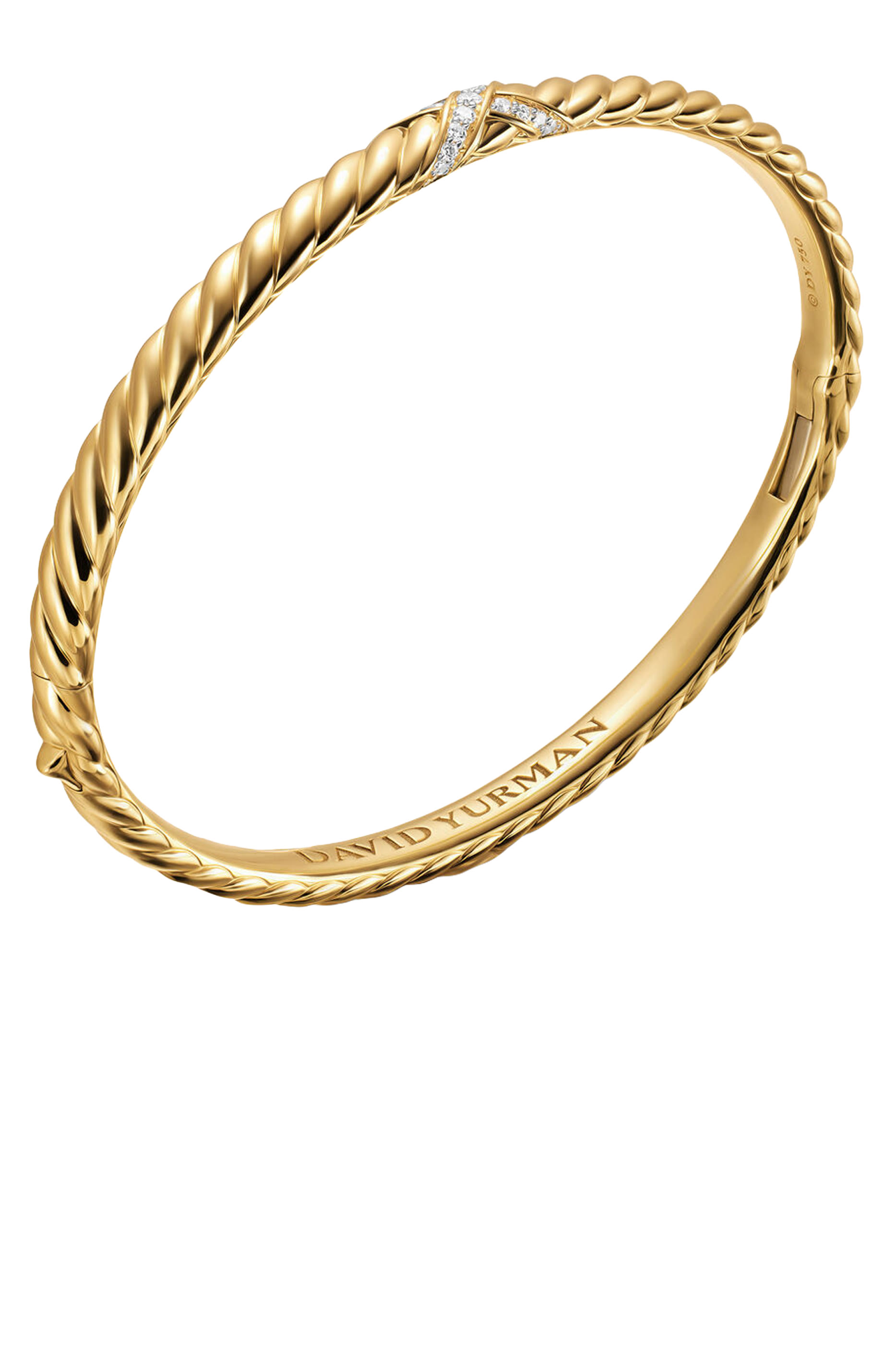 Sculpted Cable X Bracelet 