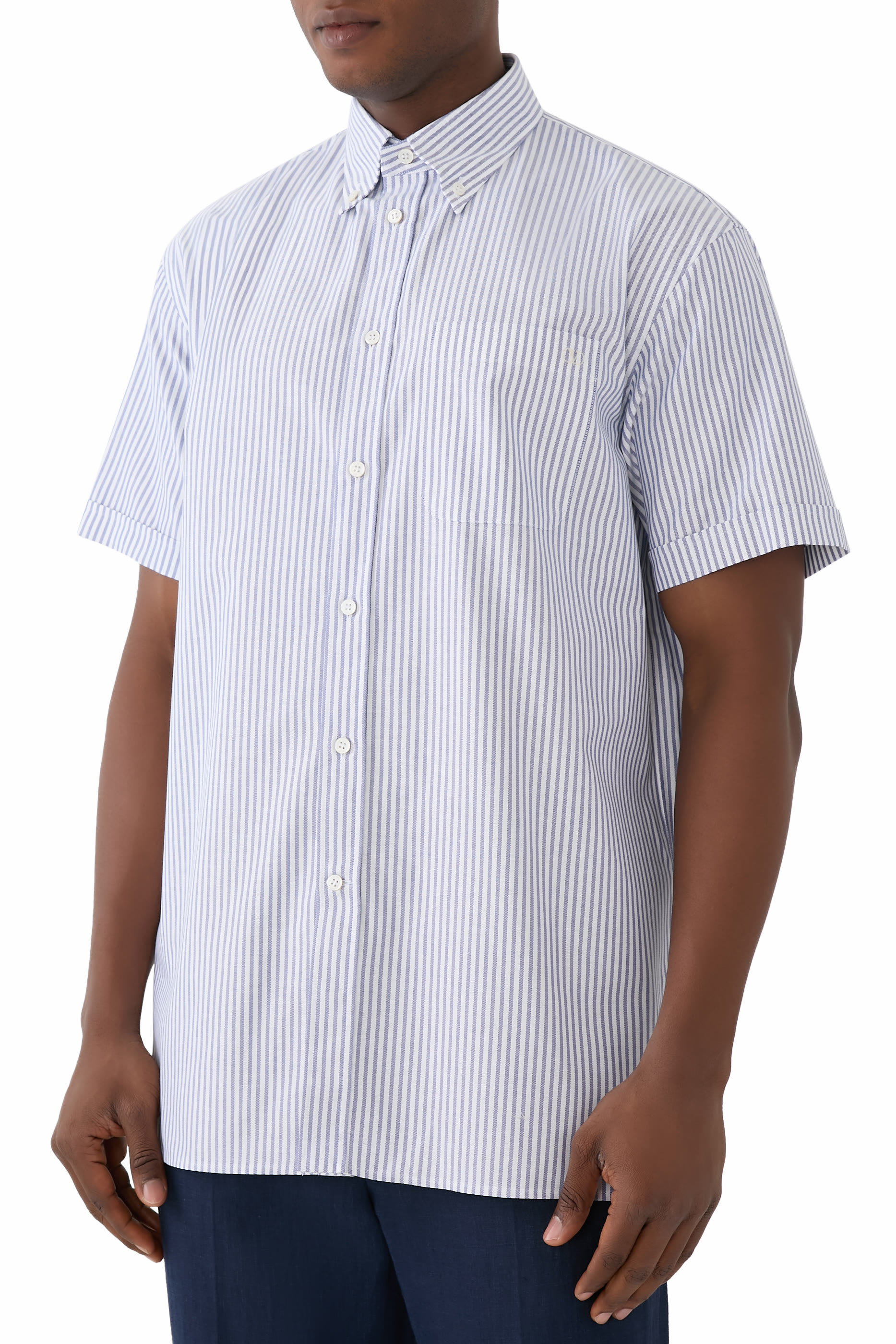 Striped Short Sleeve Shirt
