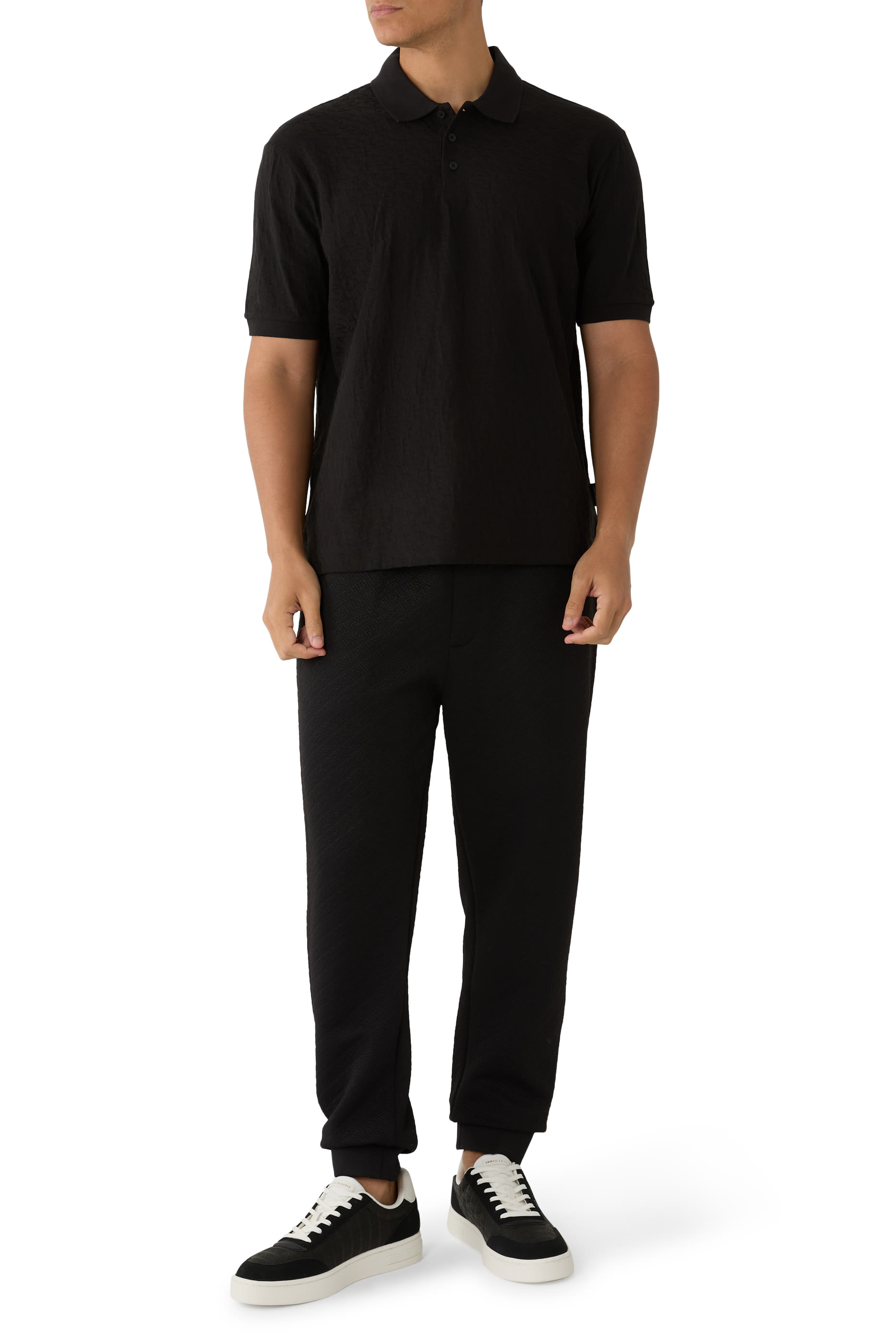 Jacquard Polo Cotton Shirt