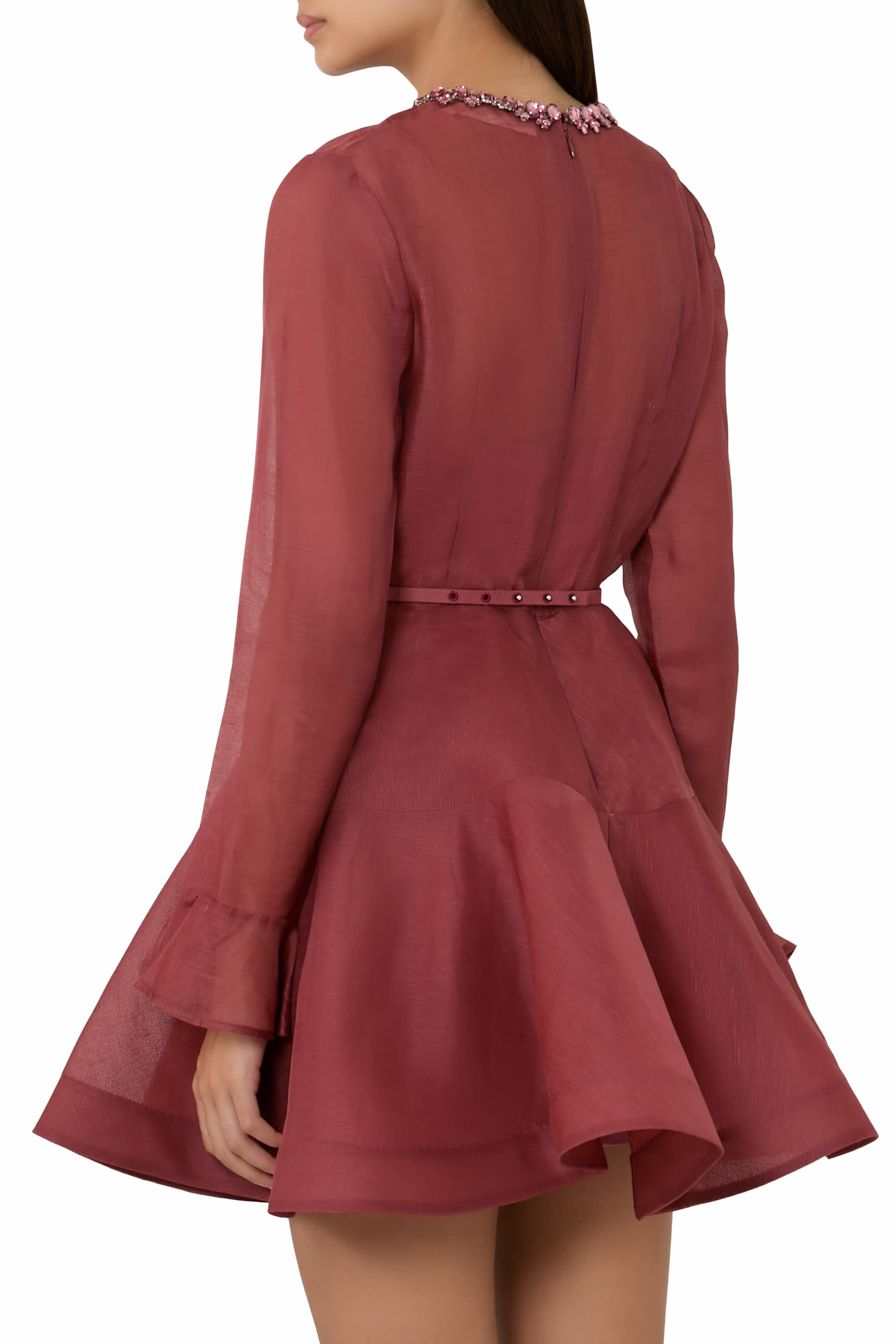 Alchemy Peplum Mini Dress